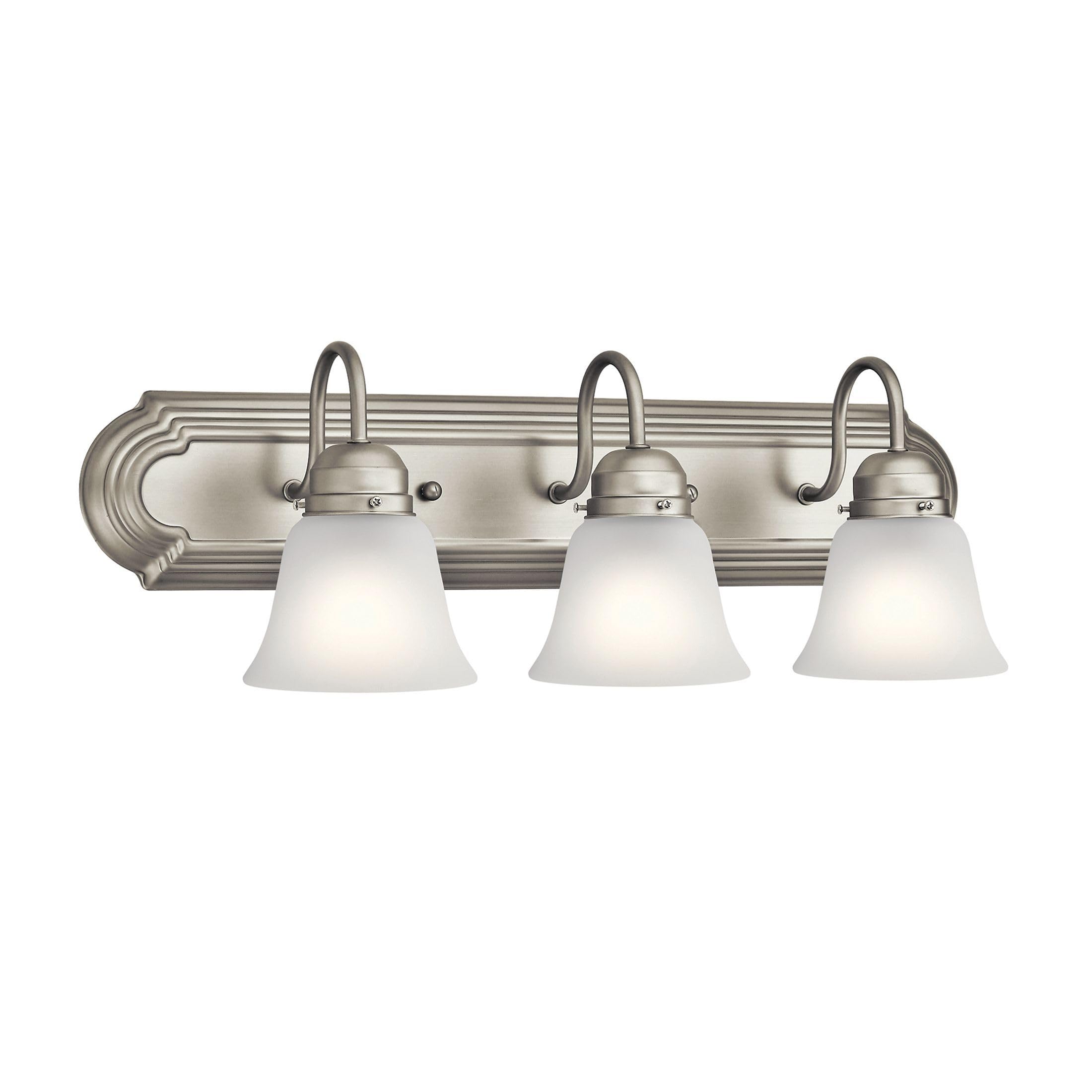 kichler-5337nis-3-light-bathroom-vanity-light-brushed-nickel-clear-satin-etched- image 2
