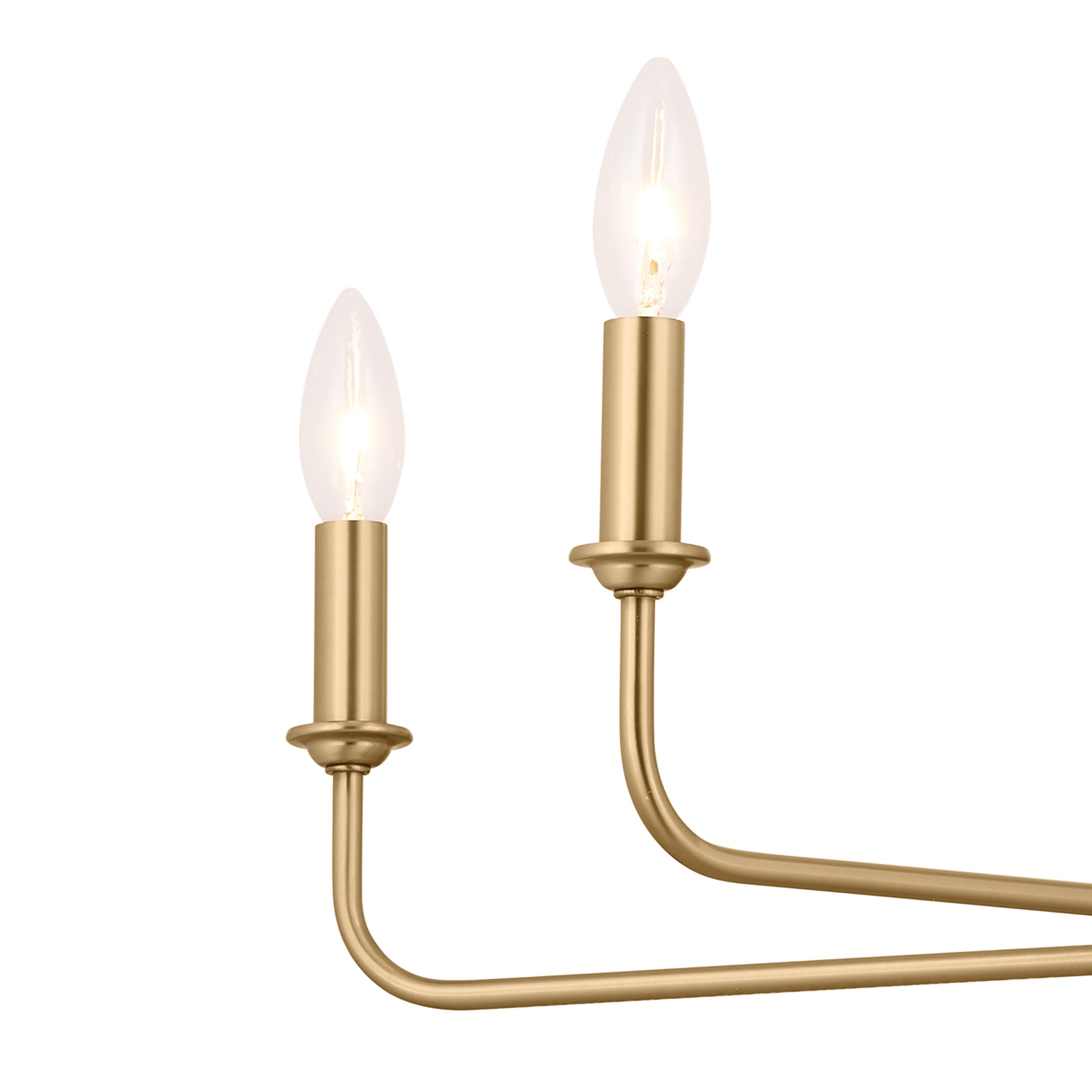 kichler-pallas-6-light-chandelier-brushed-natural-brass-with-optional-linen-tape image 7