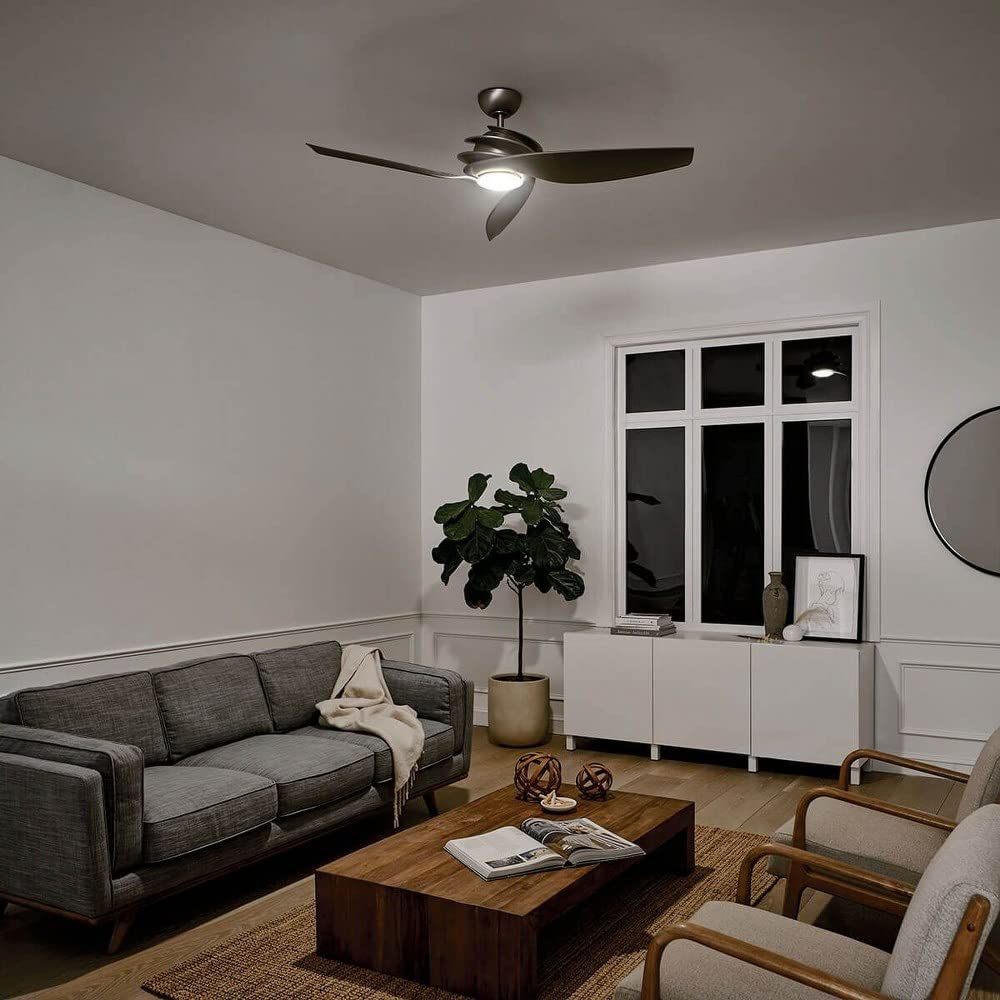 kichler-300700ni-spyra-60-led-ceiling-fan-with-light-in-brushed-nickel-silver-bl image 7