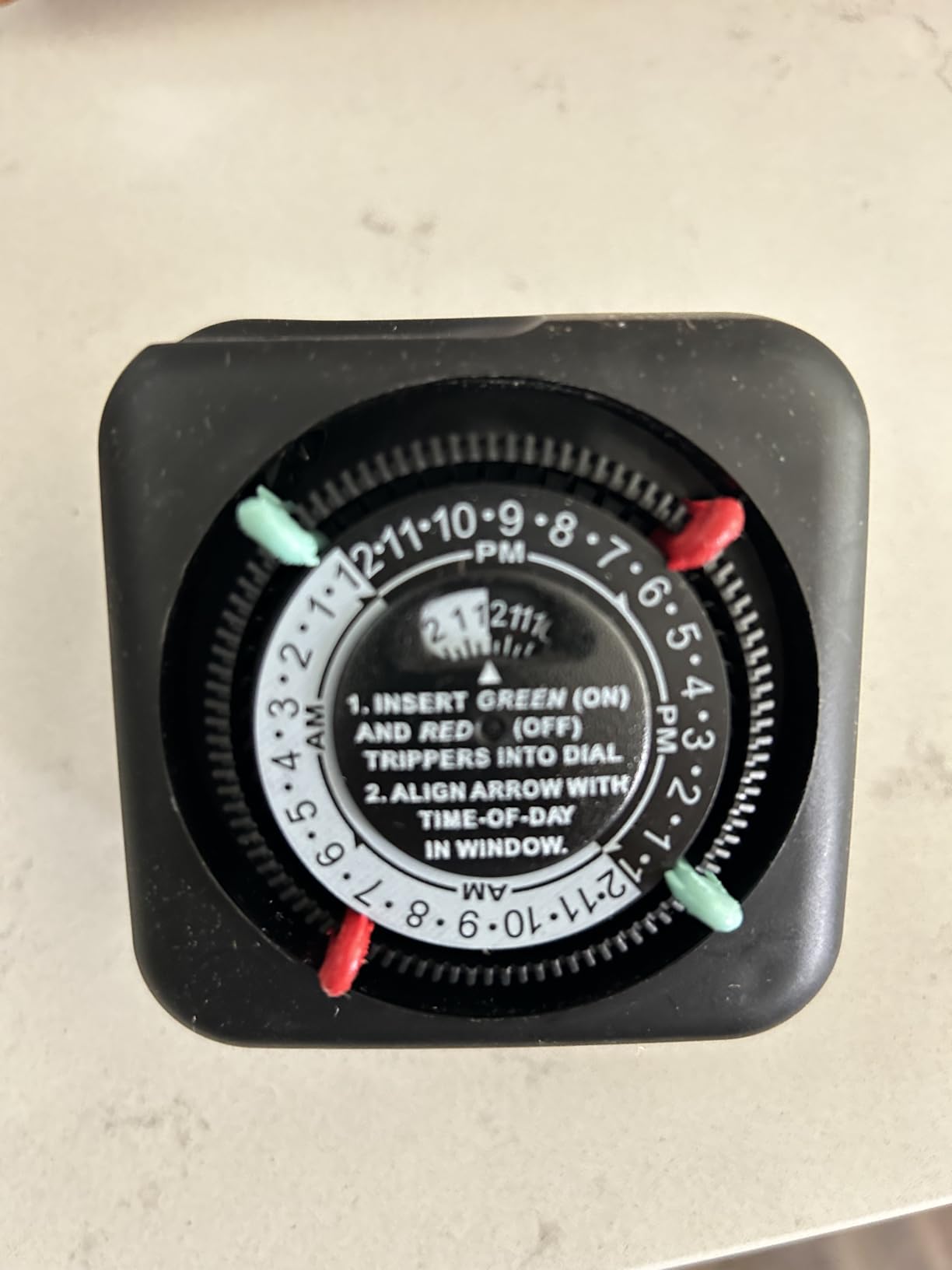 Good timer, but pins are a bit stiff