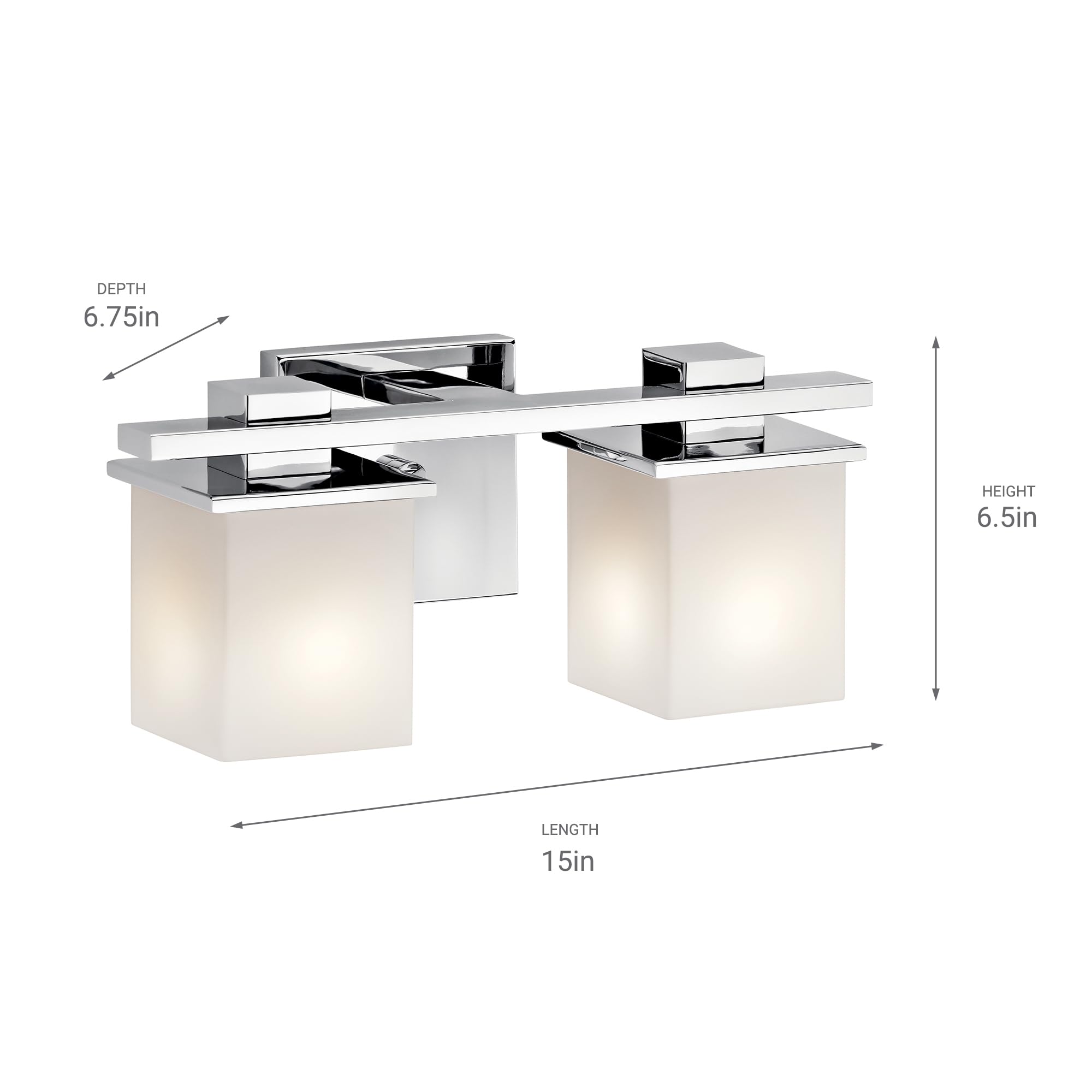 kichler-tully-45150ch-2-light-bathroom-vanity-light-chrome-with-satin-etched-opa image 8