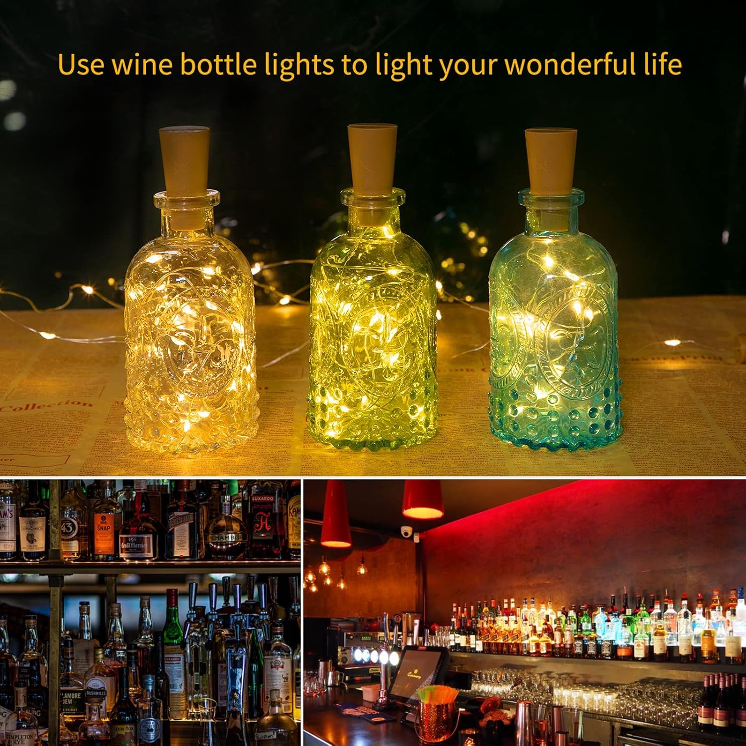 brightown-10-20-pack-20-led-battery-operated-silver-wire-wine-bottle-cork-lights image 7