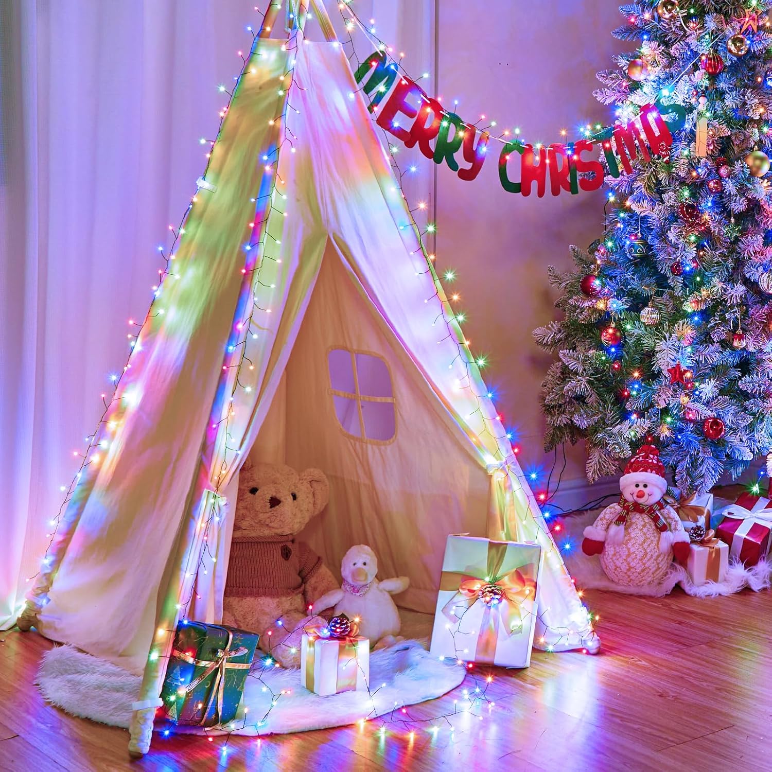 brightown-10ft-multicolor-firecracker-fairy-lights-120-led-battery-operated-bend image 7