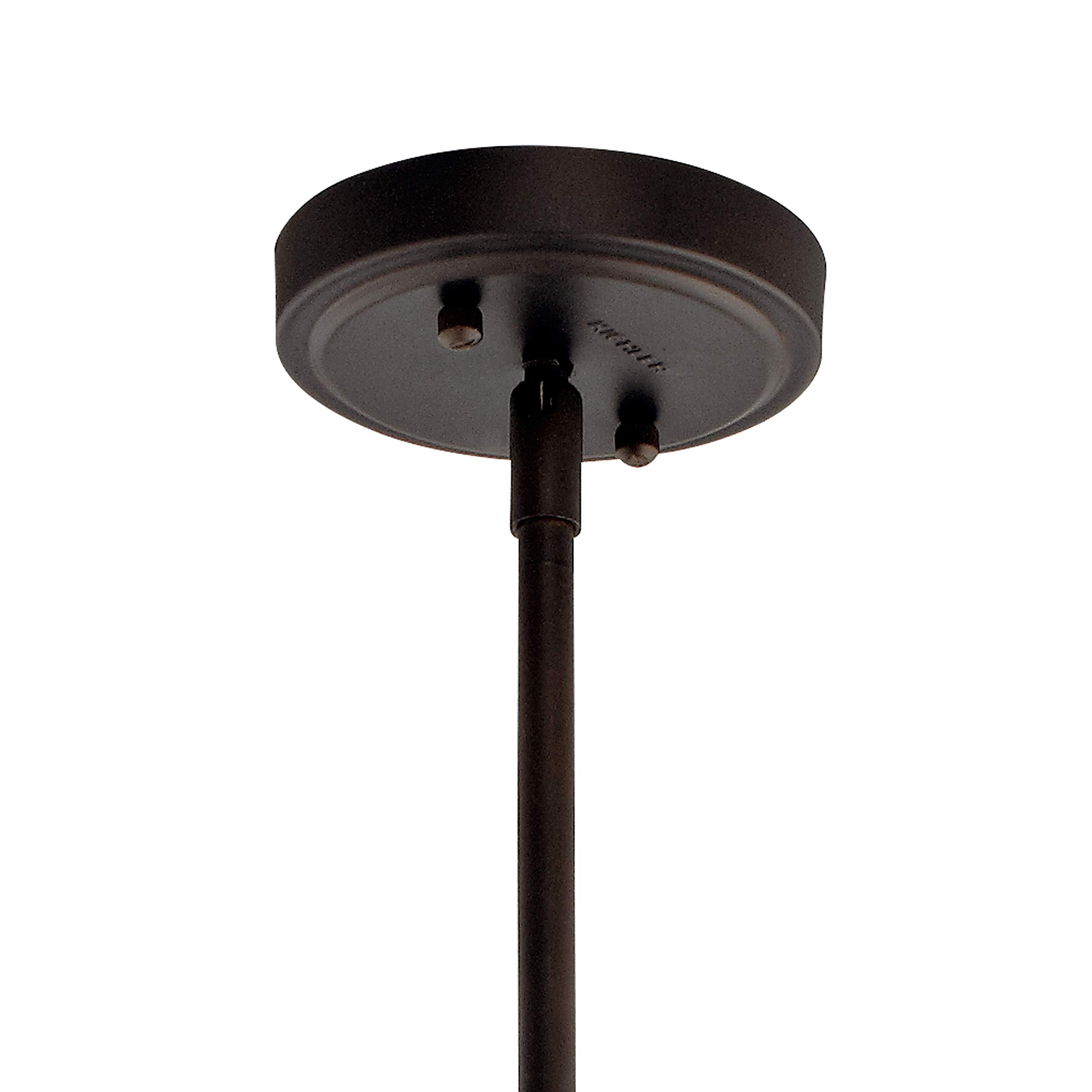 kichler-everly-bell-pendant-light-clear-glass-olde-bronze image 8