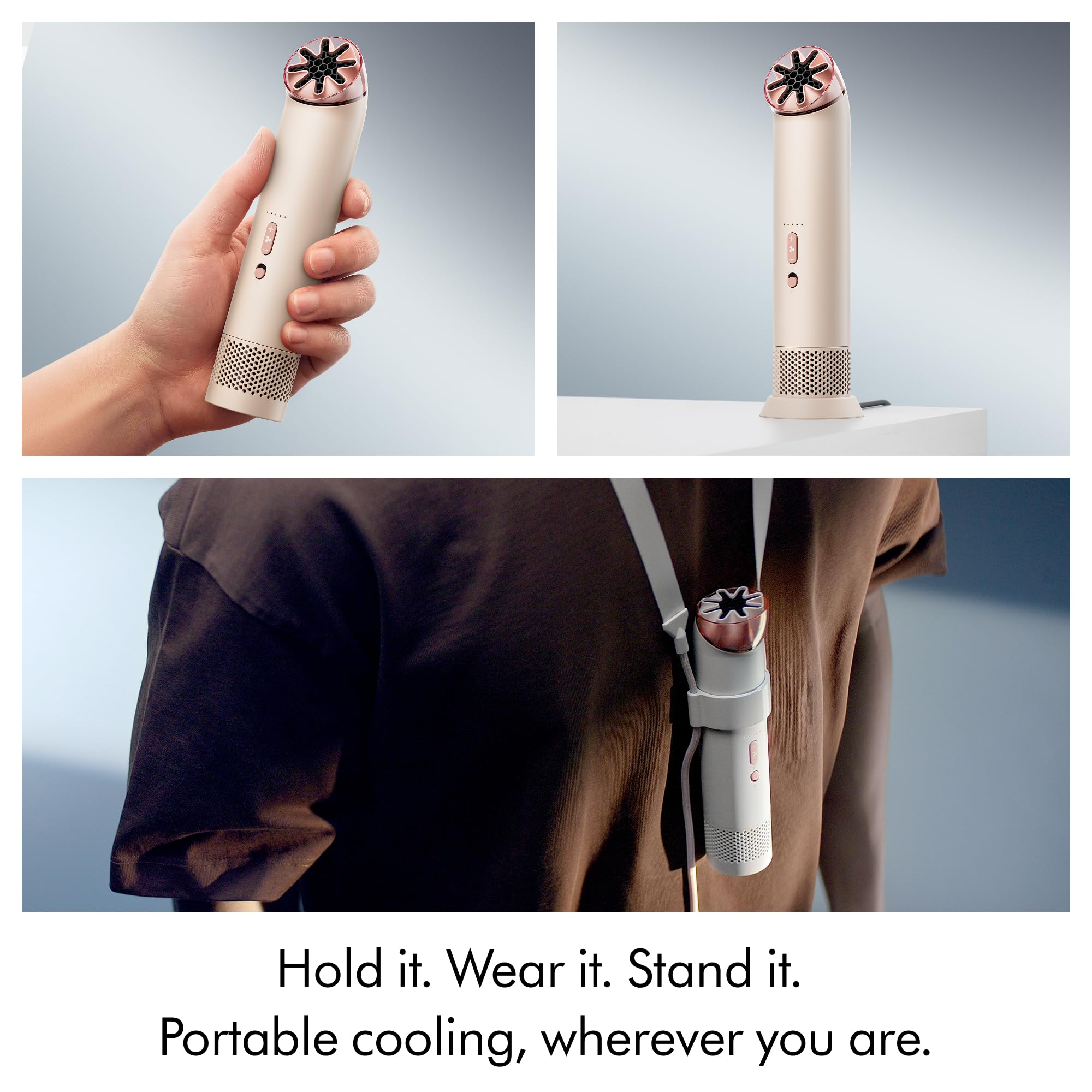 dyson-hushjet-mini-cool-fan-stone-blush image 5