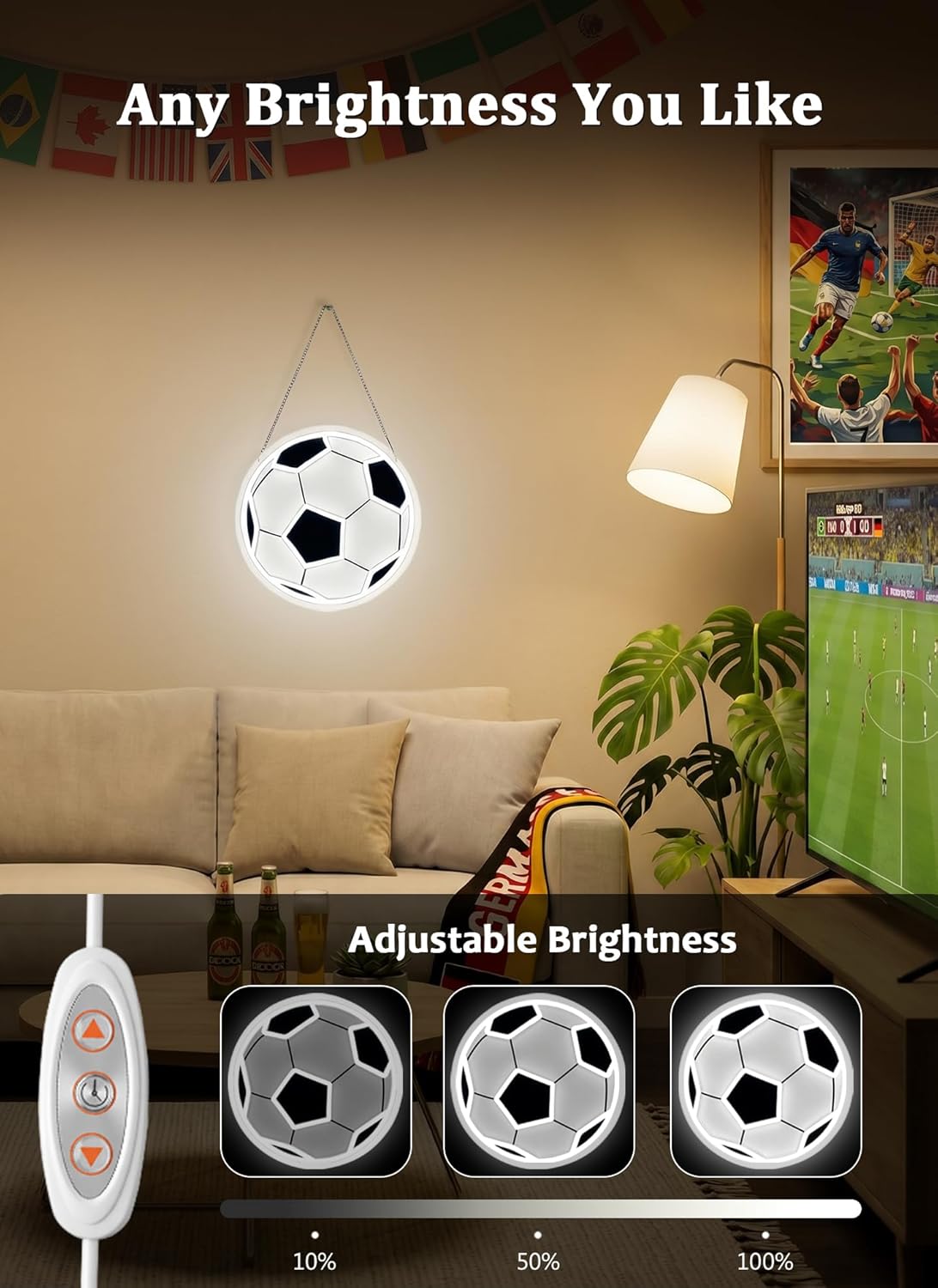 brightown-12-6-led-soccer-ball-neon-sign-usb-powered-dimmable-for-fan-cave-bedro image 4