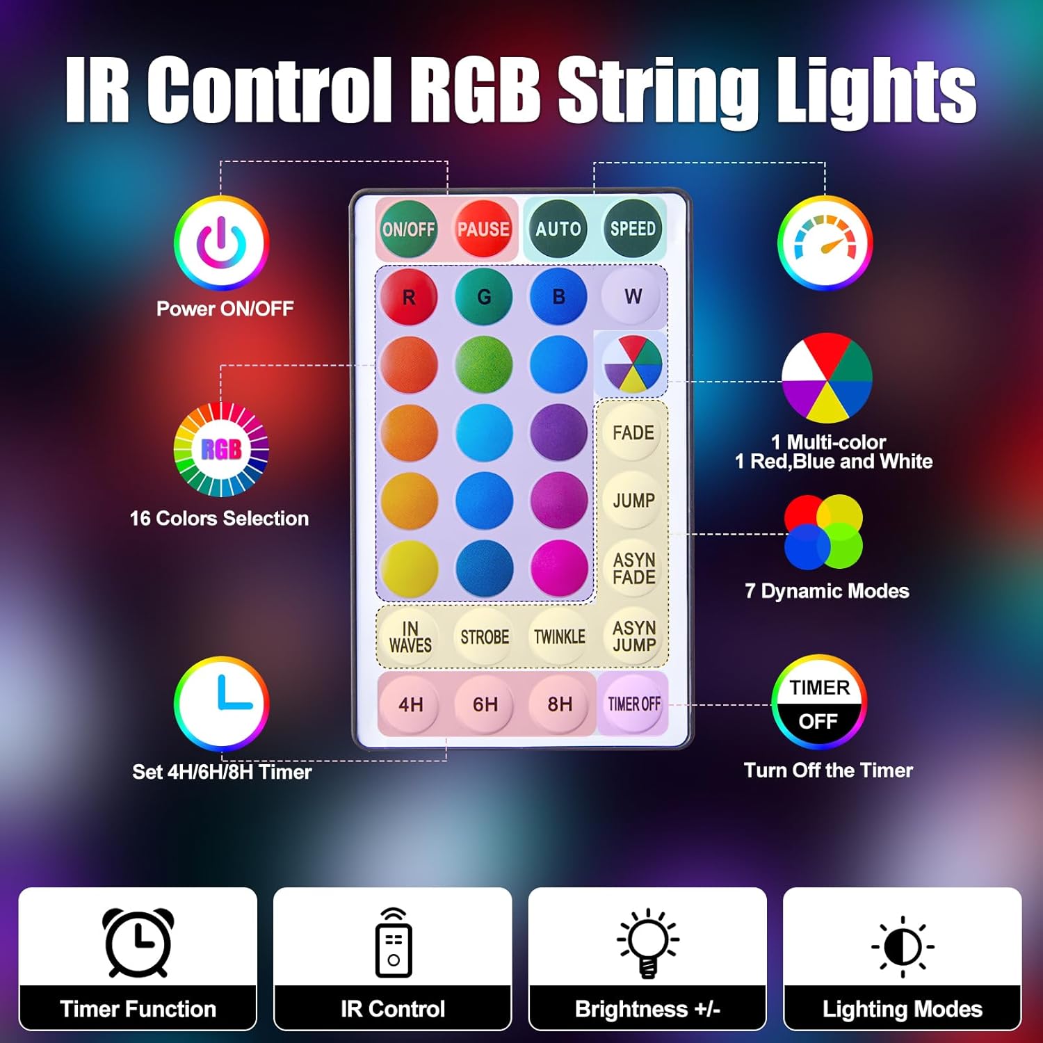 brightown-21ft-60-led-battery-operated-globe-fairy-lights-with-remote-rgb-20-col image 3