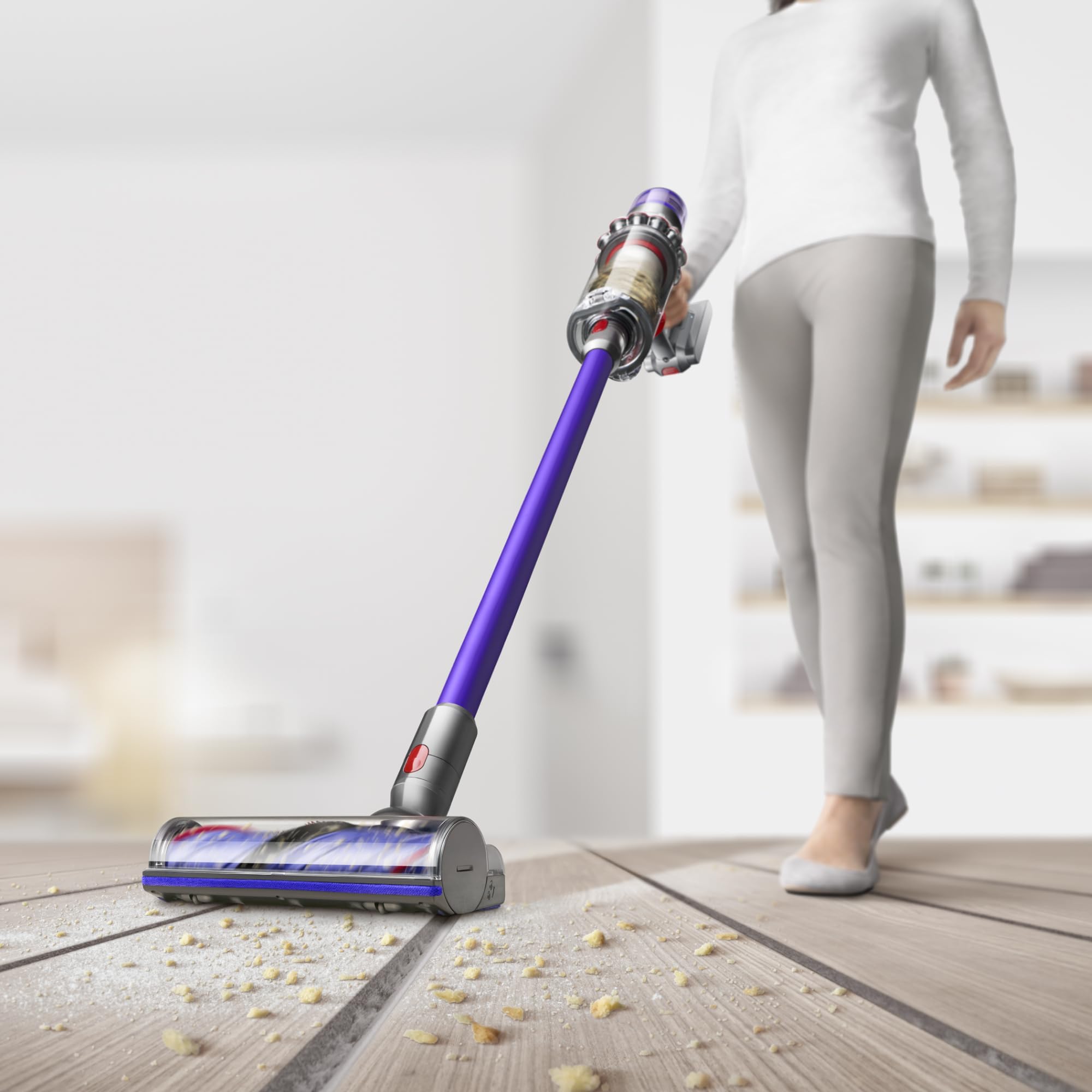 dyson-v11-extra-cordless-vacuum-nickel-purple image 2
