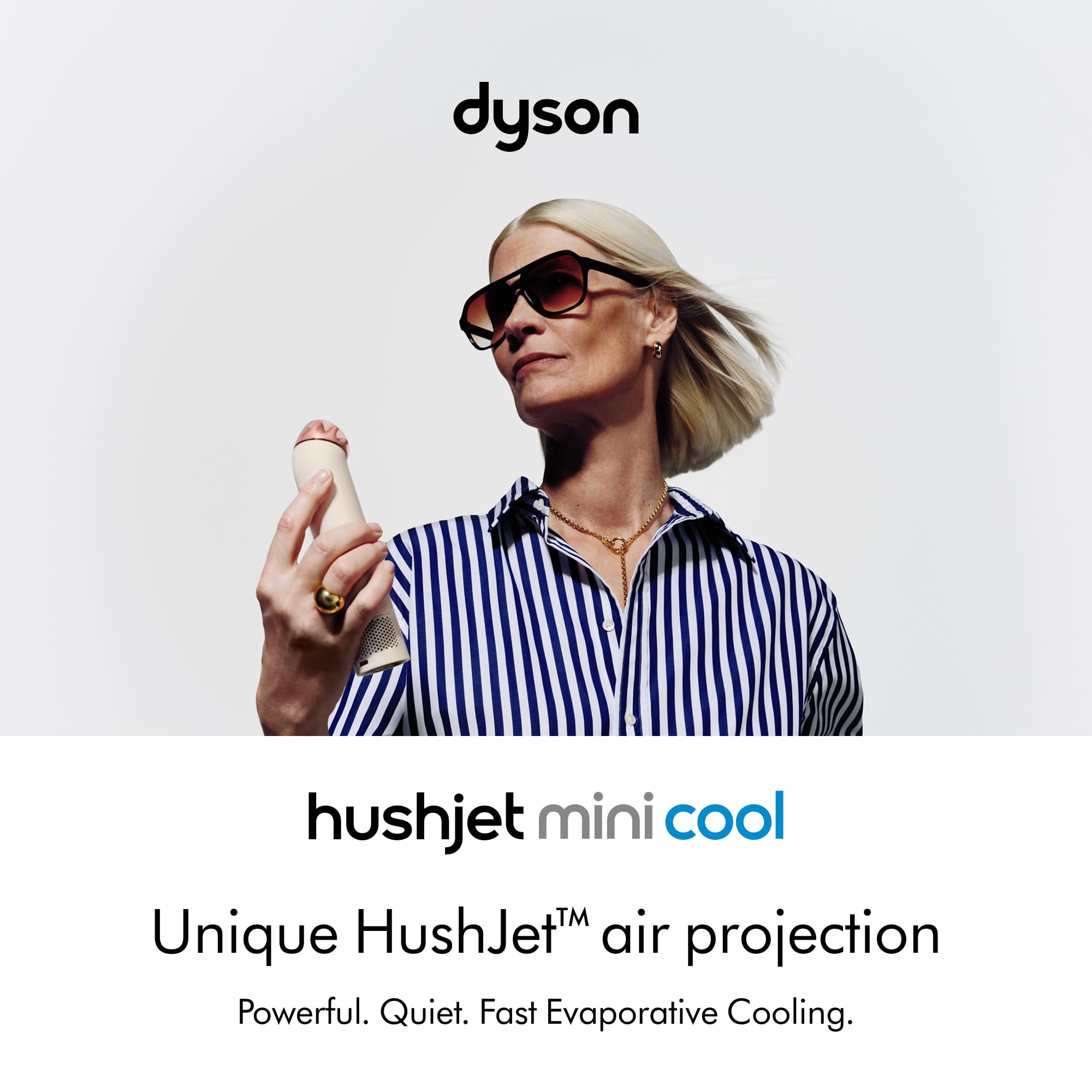 dyson-hushjet-mini-cool-fan-stone-blush image 2