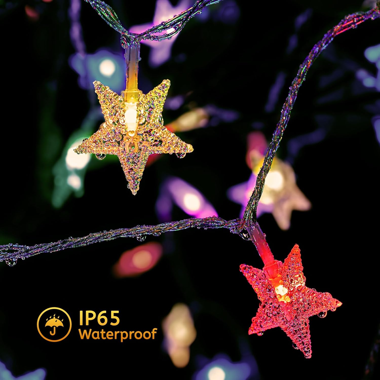 brightown-17ft-50-led-battery-operated-star-fairy-lights-with-remote-16-colors-7 image 2