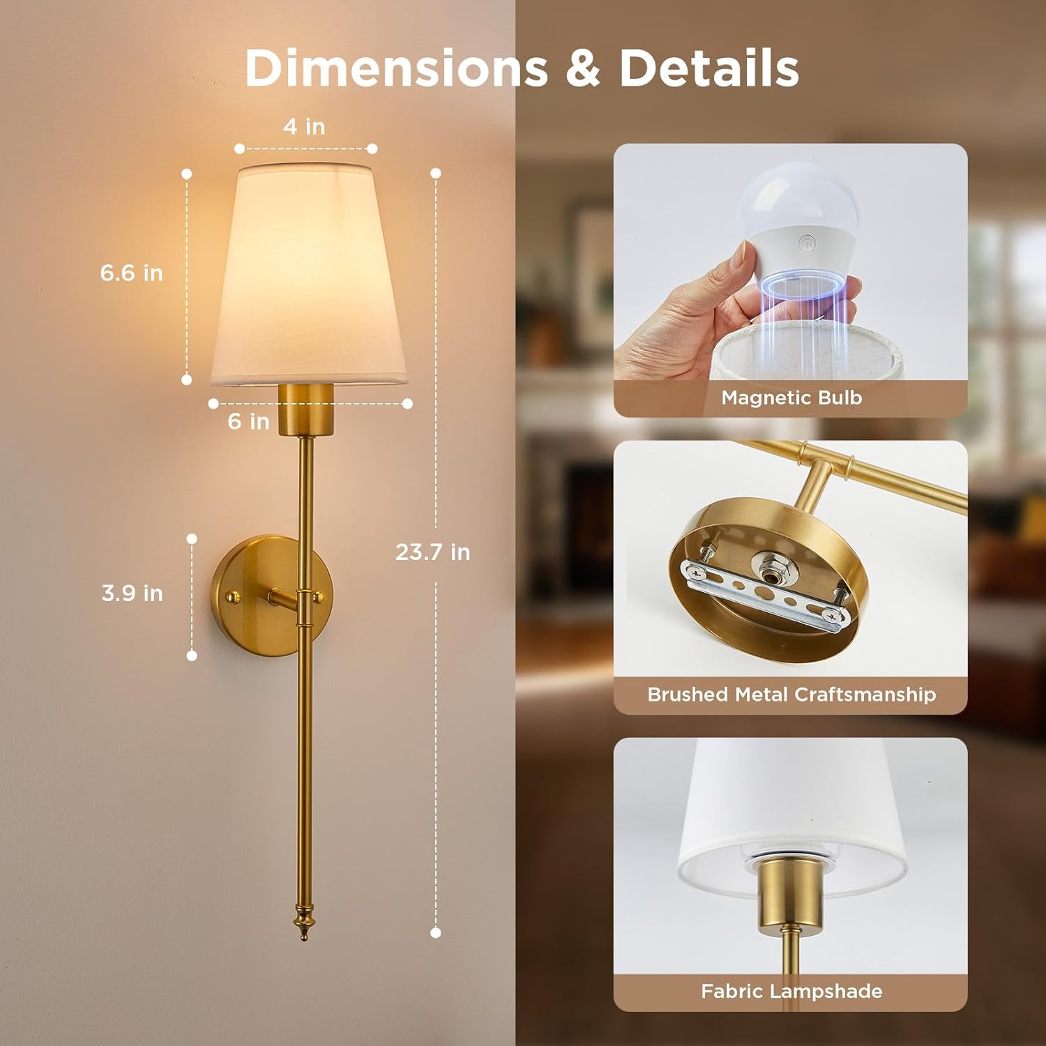 brightown-2-pack-battery-operated-wireless-rechargeable-wall-sconce-lamp-lights- image 7