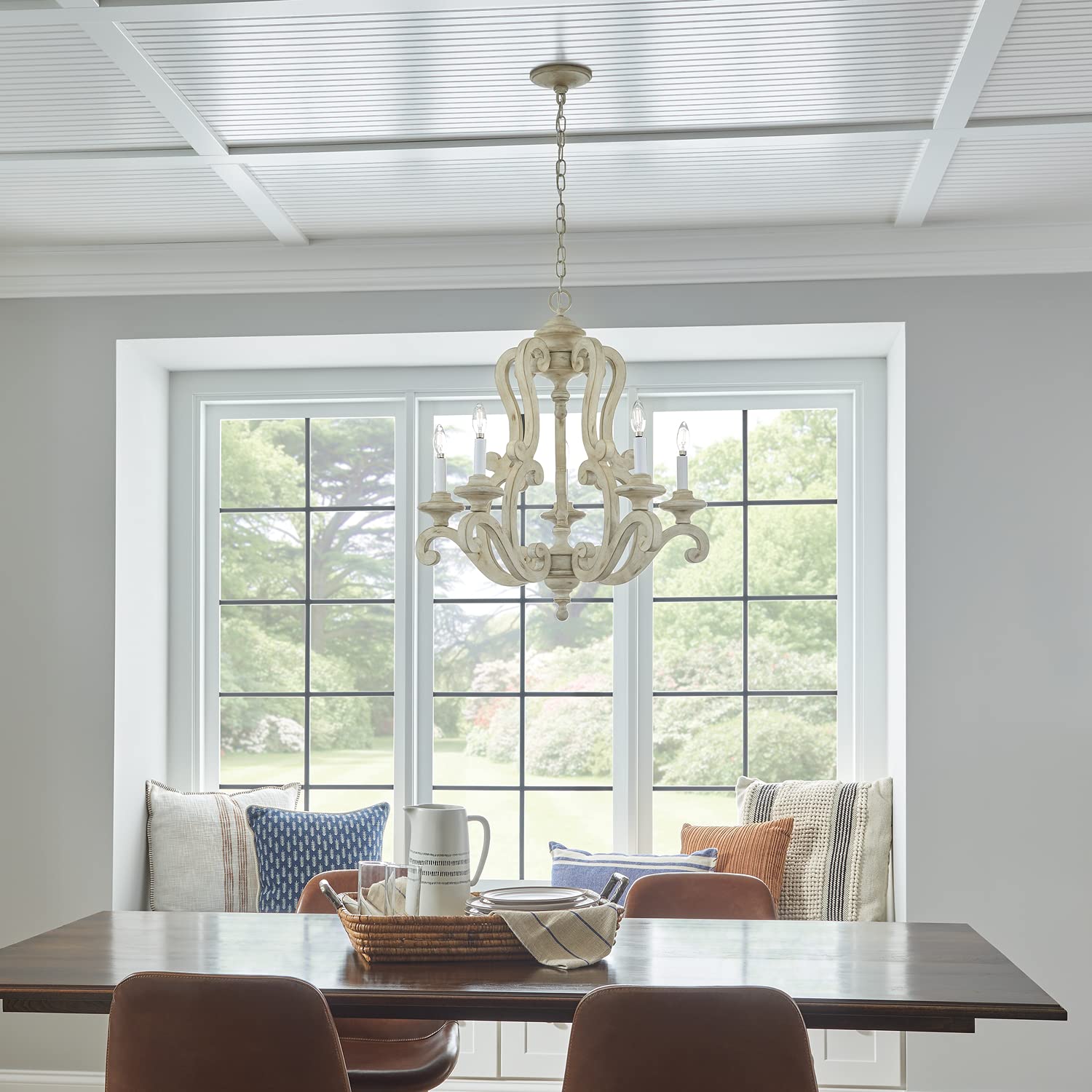 kichler-hayman-bay-43256daw-5-light-chandelier-distressed-antique-white image 2
