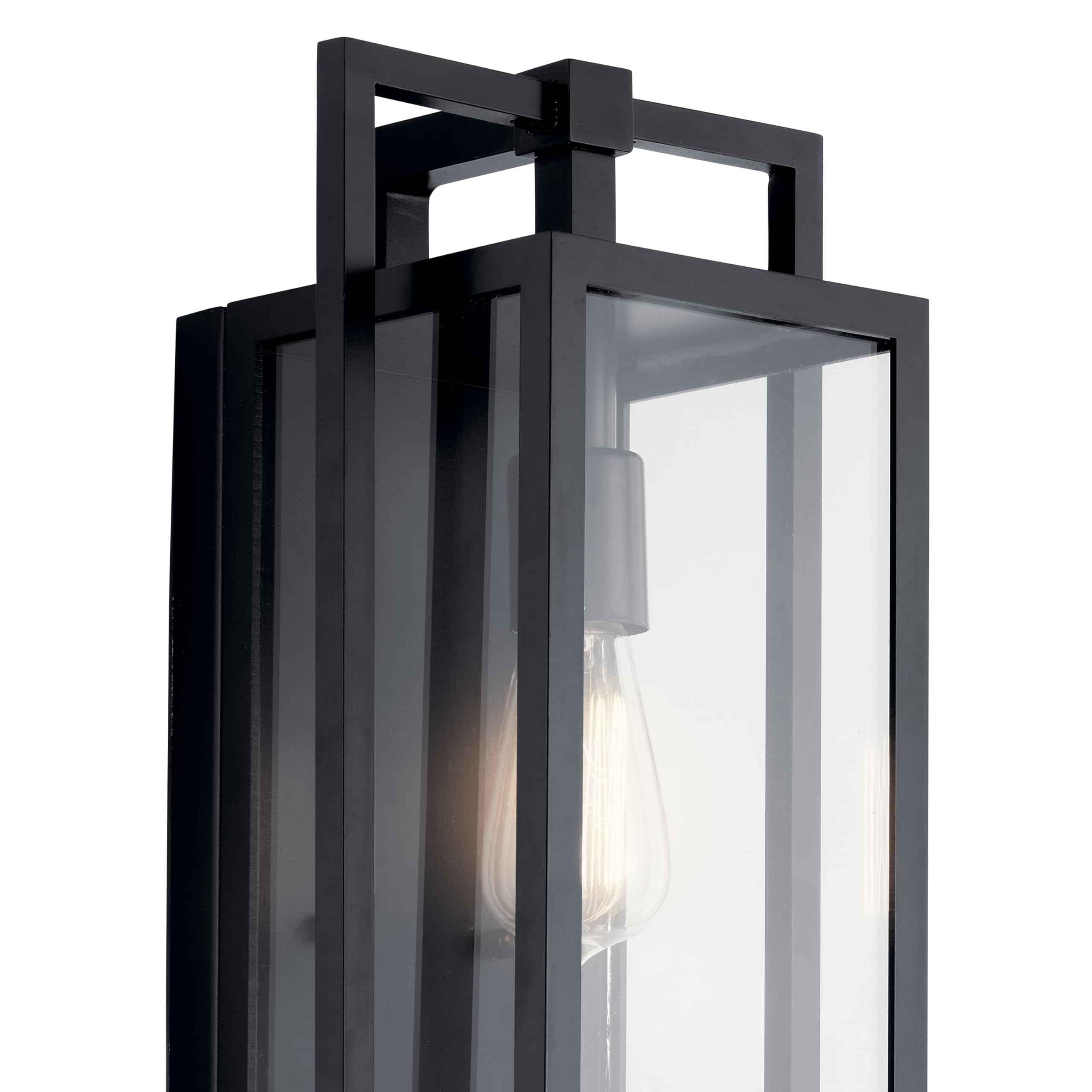 kichler-goson-1-light-outdoor-wall-light-in-black-59087bk image 5