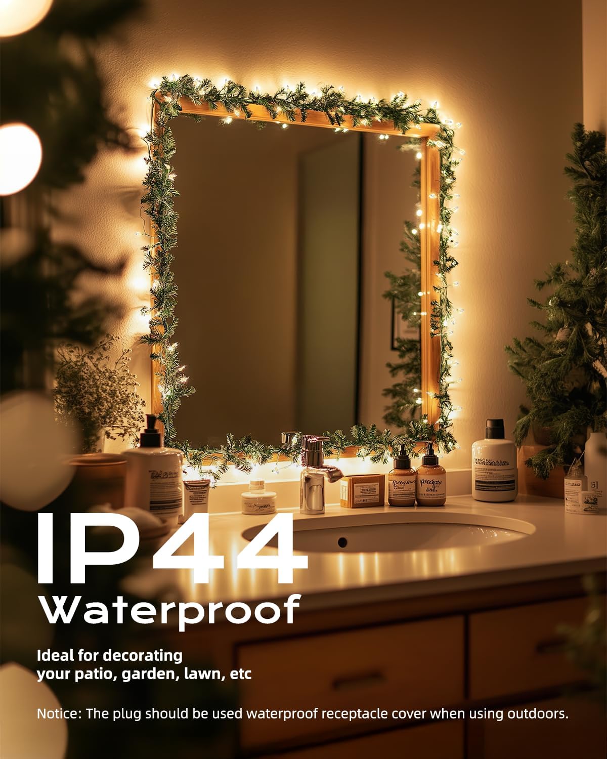 brightown-20ft-100-led-plug-in-clear-mini-incandescent-string-lights-for-christm image 4