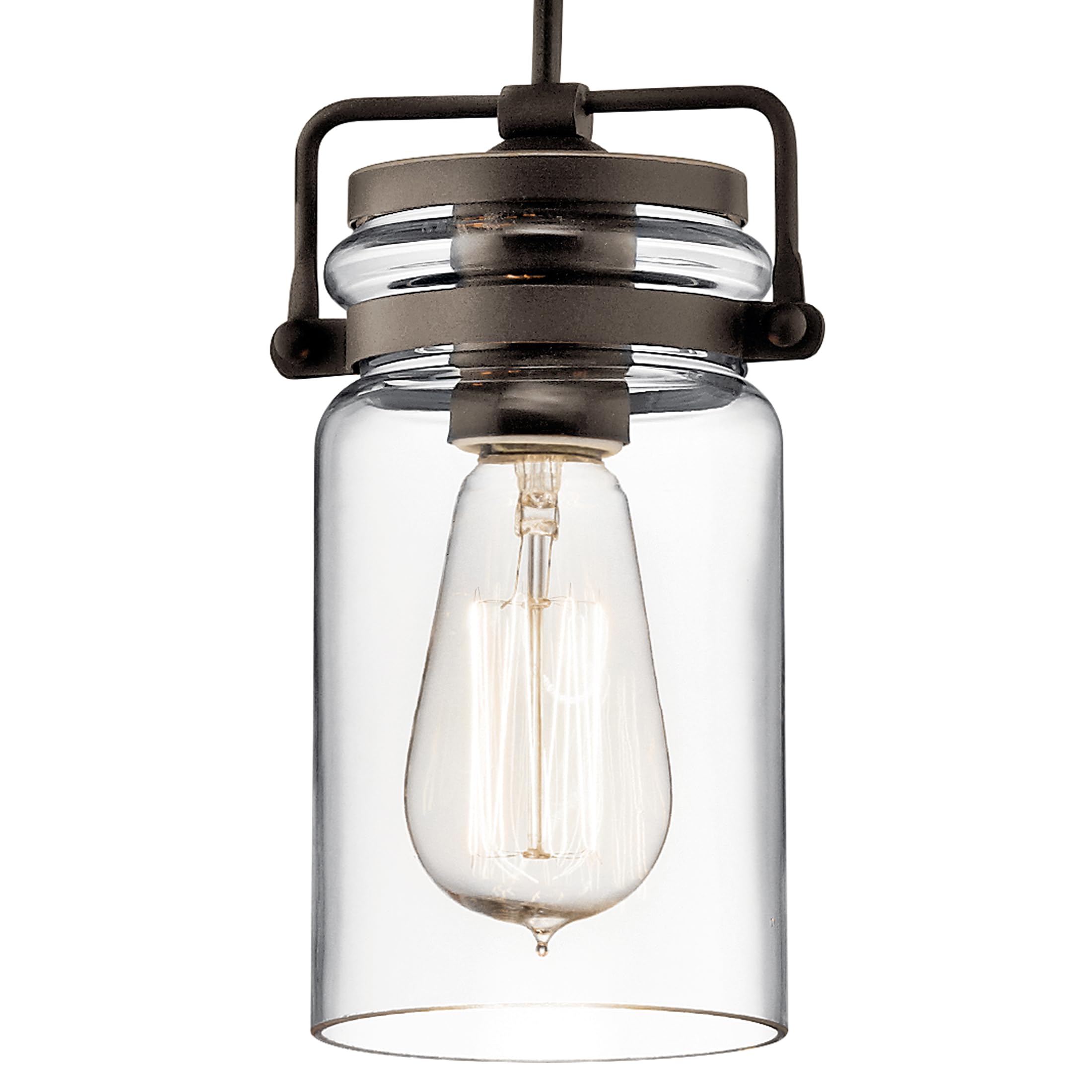 kichler-brinley-7-75-mini-pendant-in-olde-bronze-with-clear-glass-42878oz image 5