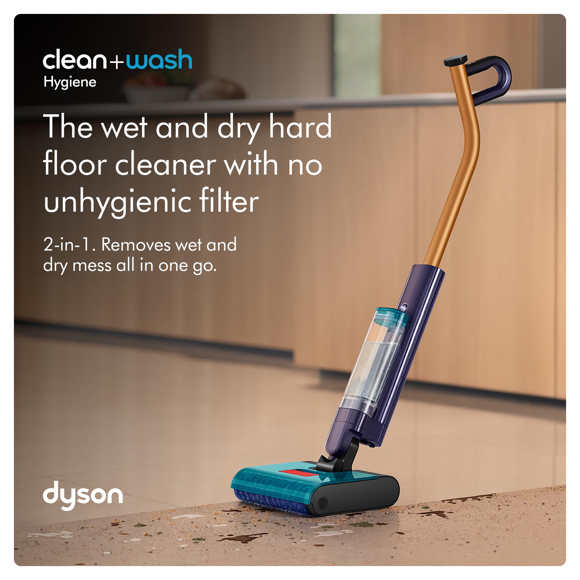 dyson-clean-wash-hygiene-wet-and-dry-hard-floor-cleaner-cordless-70-min-run-time image 2