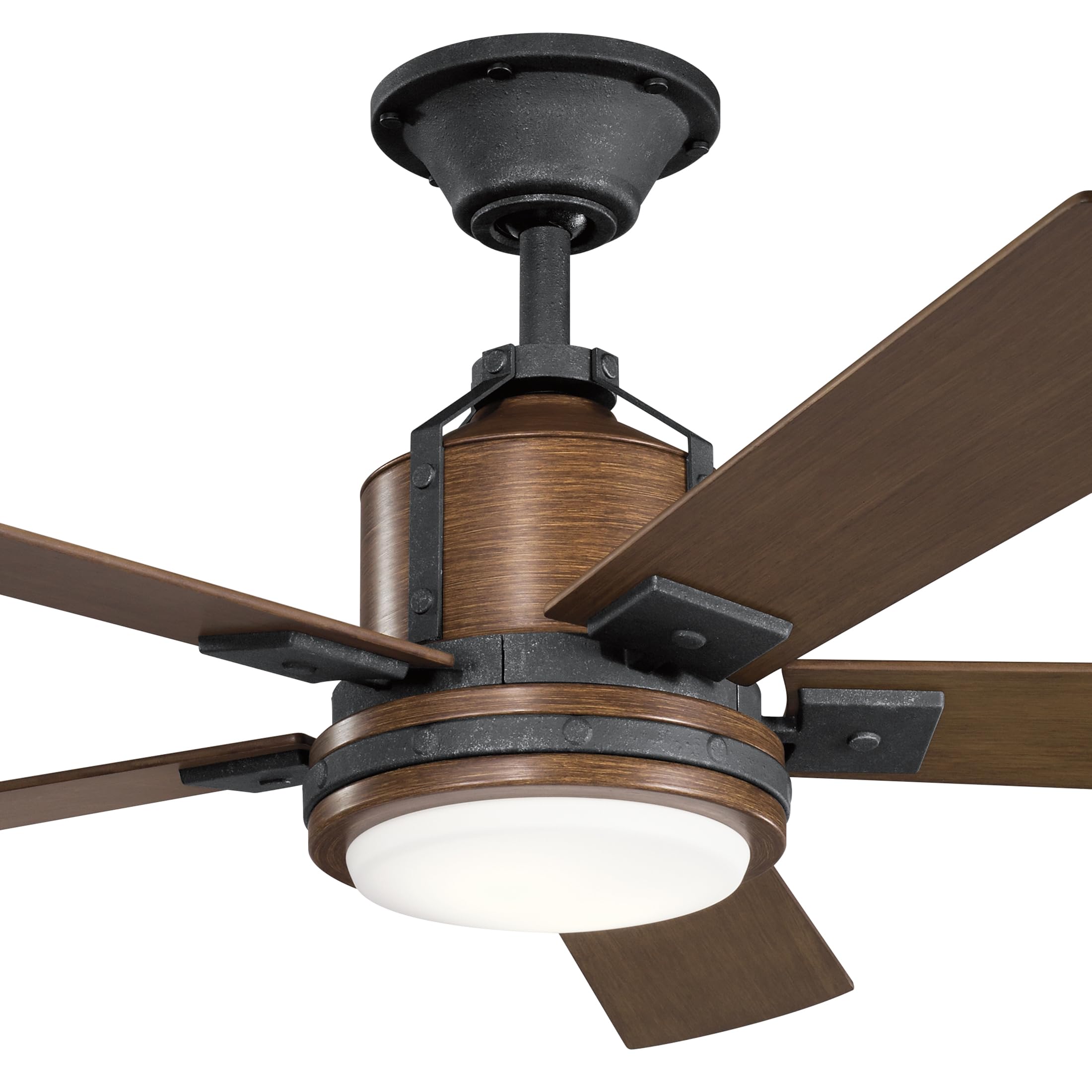 kichler-colerne-52-ceiling-fan-with-led-light-in-distressed-black-300052dbk image 6