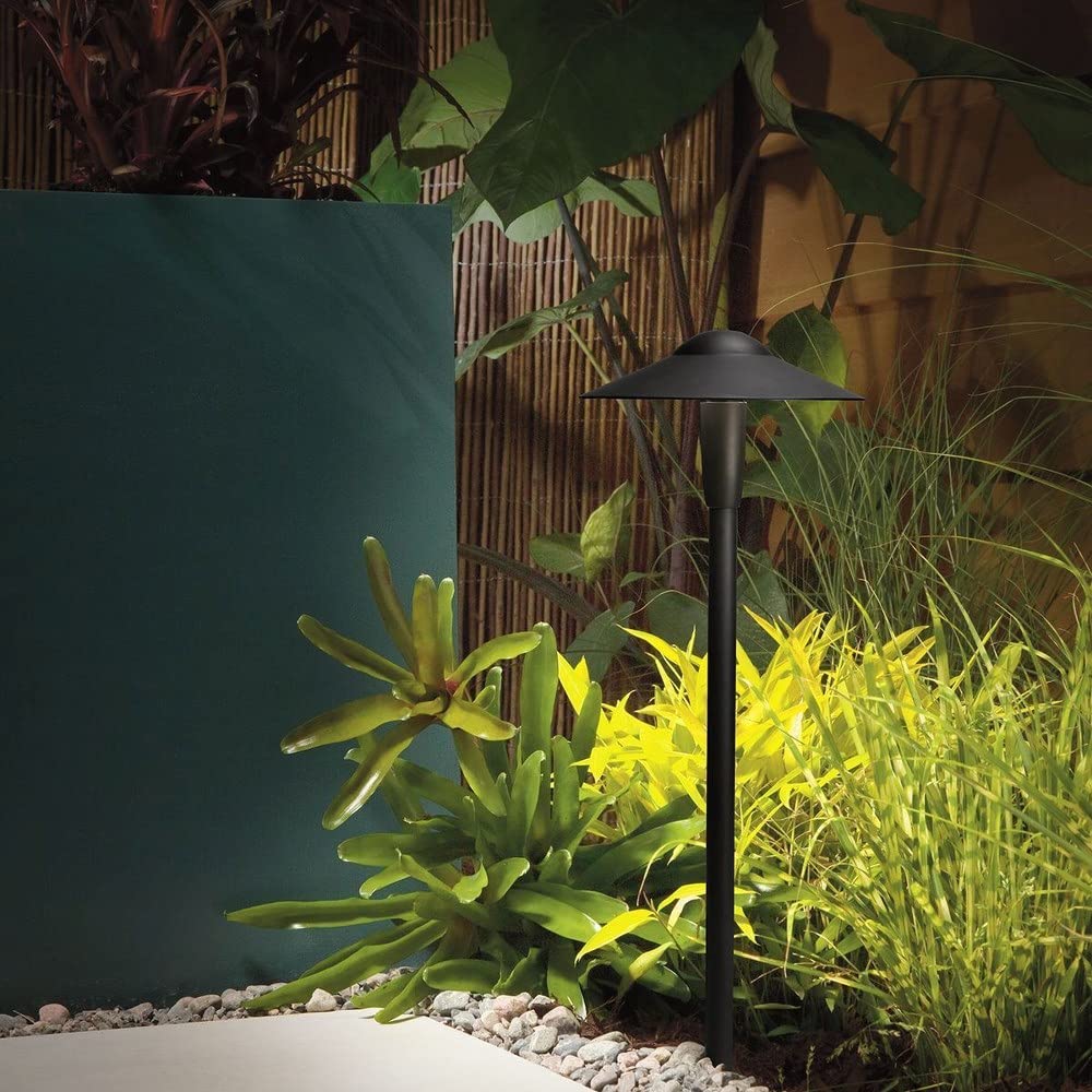 kichler-15810azt30r-led-dome-path-light-bronze-dark-finish-low-voltage-landscape image 3