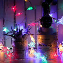 brightown-33ft-100-led-star-string-lights-with-remote-and-17-color-modes-for-hol image 2