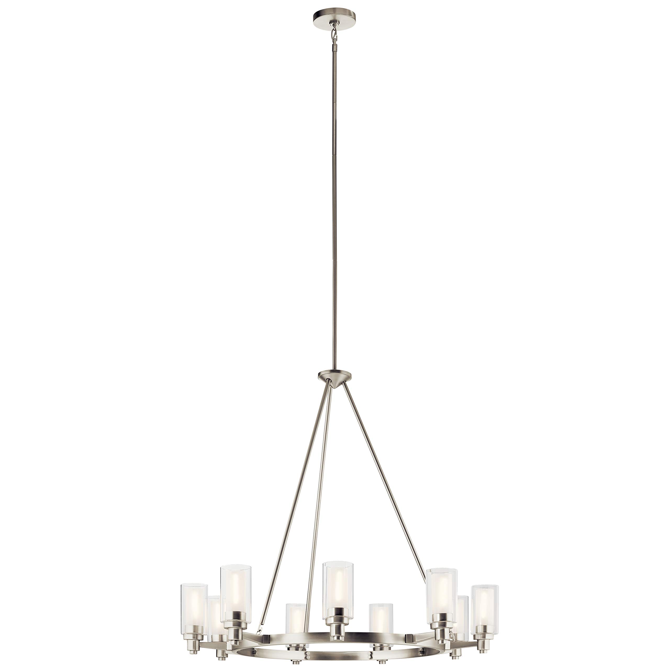 kichler-circolo-9-light-round-chandelier-brushed-nickel-36-wide image 4