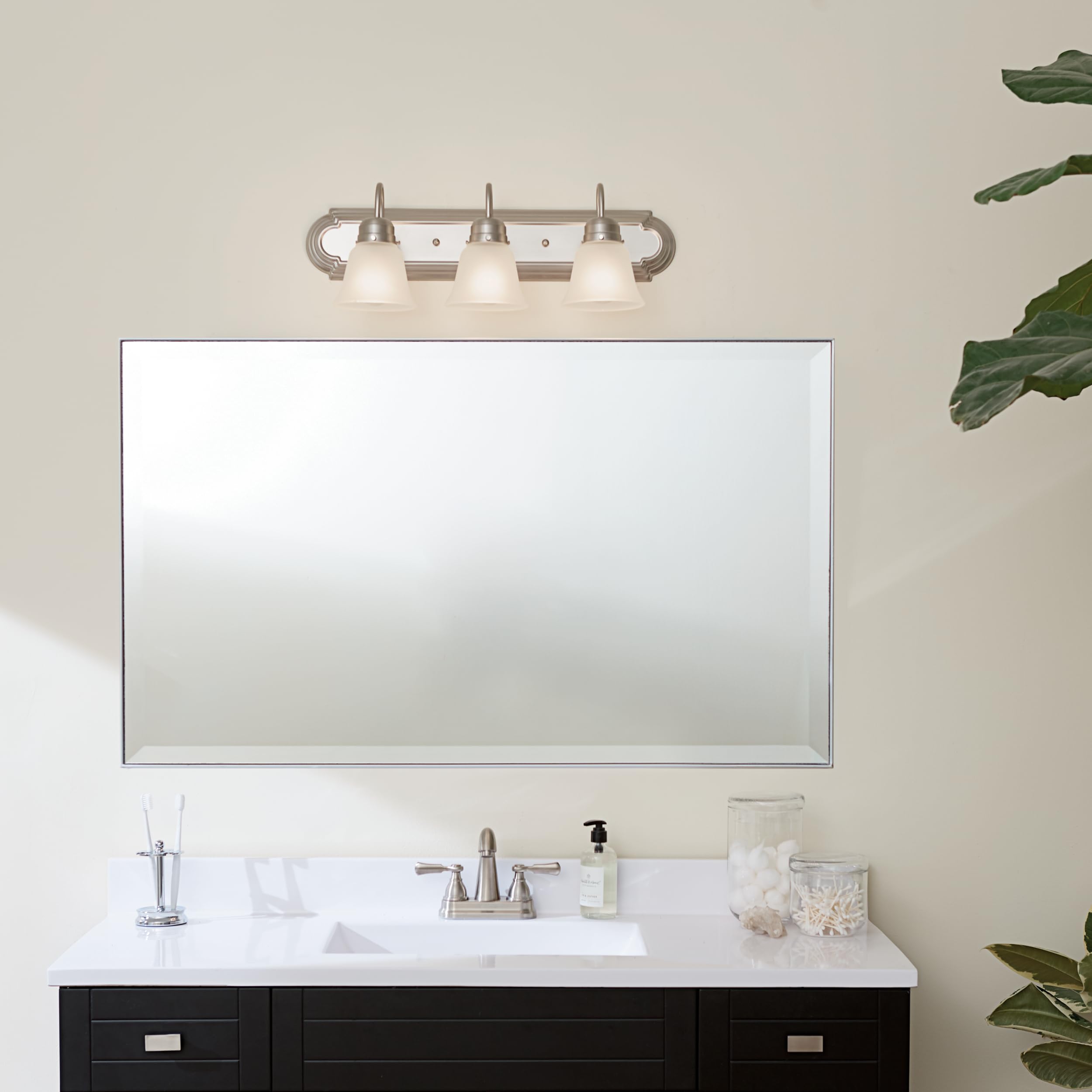 kichler-5337nis-3-light-bathroom-vanity-light-brushed-nickel-clear-satin-etched- image 8