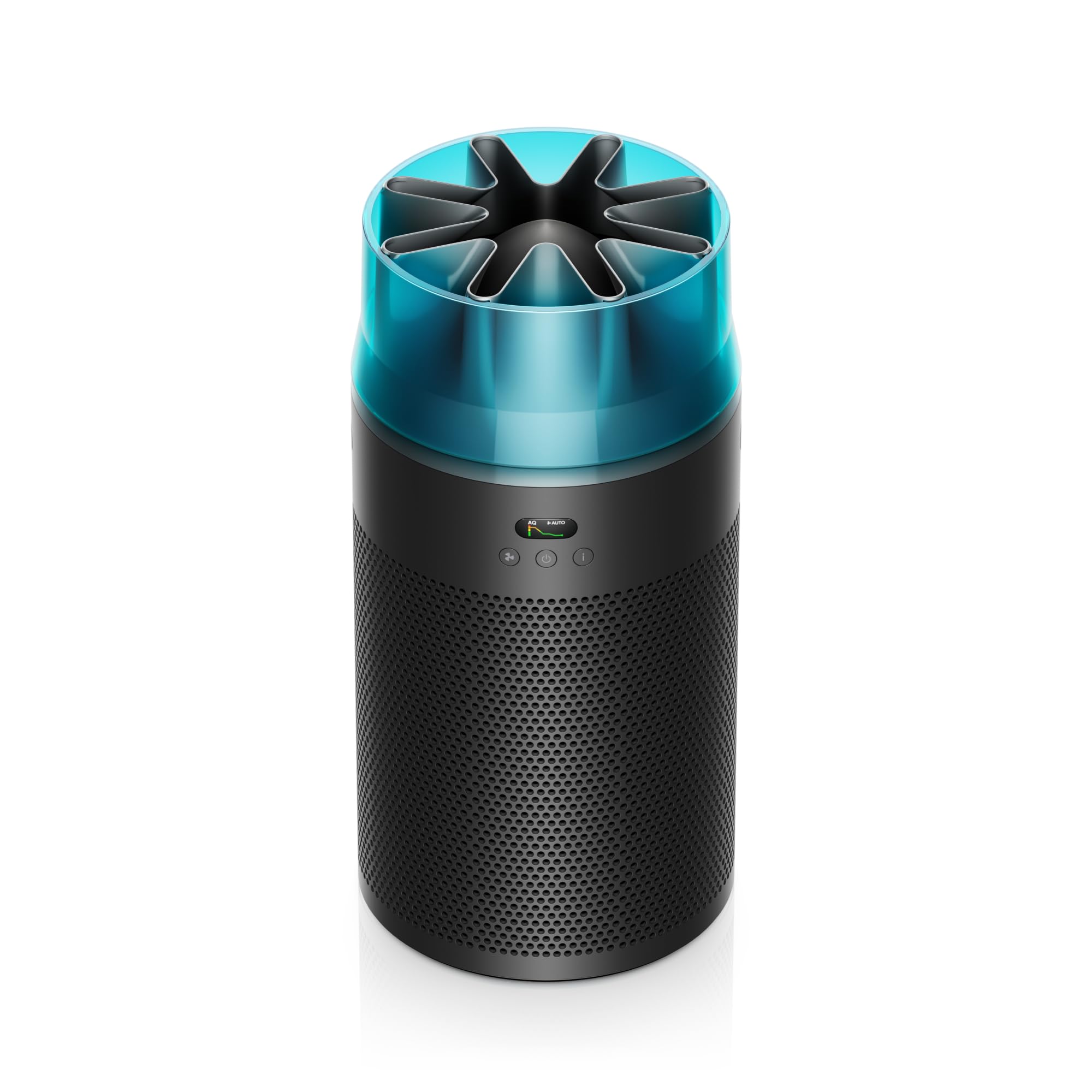 dyson-hushjet-compact-purifier-black-teal image 1