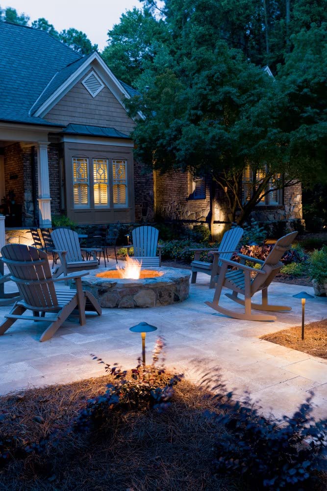 kichler-15810azt30r-led-dome-path-light-bronze-dark-finish-low-voltage-landscape image 2