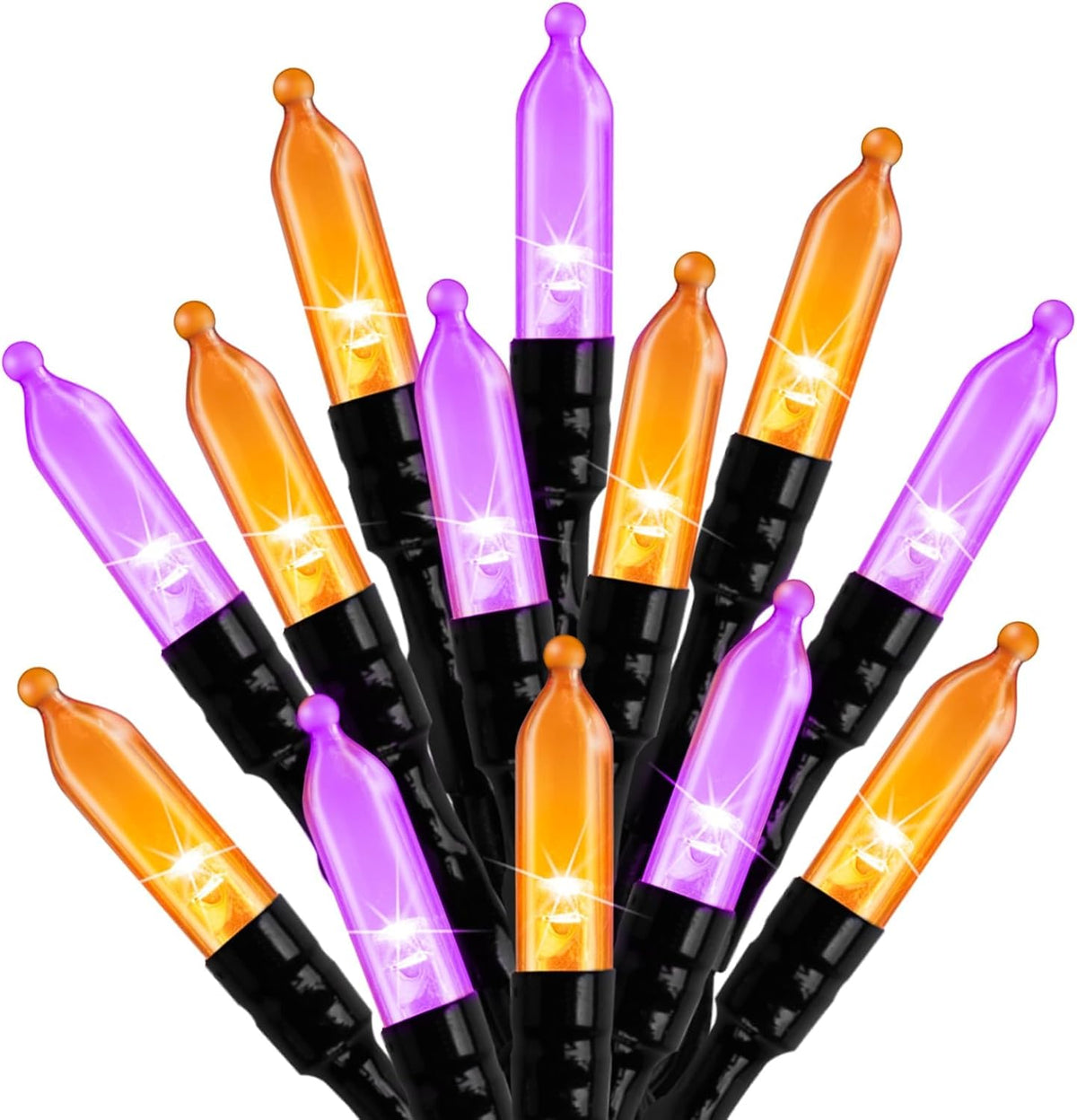 brightown-2-pack-33ft-plug-in-100-led-mini-orange-purple-lights-for-halloween-ch image 1