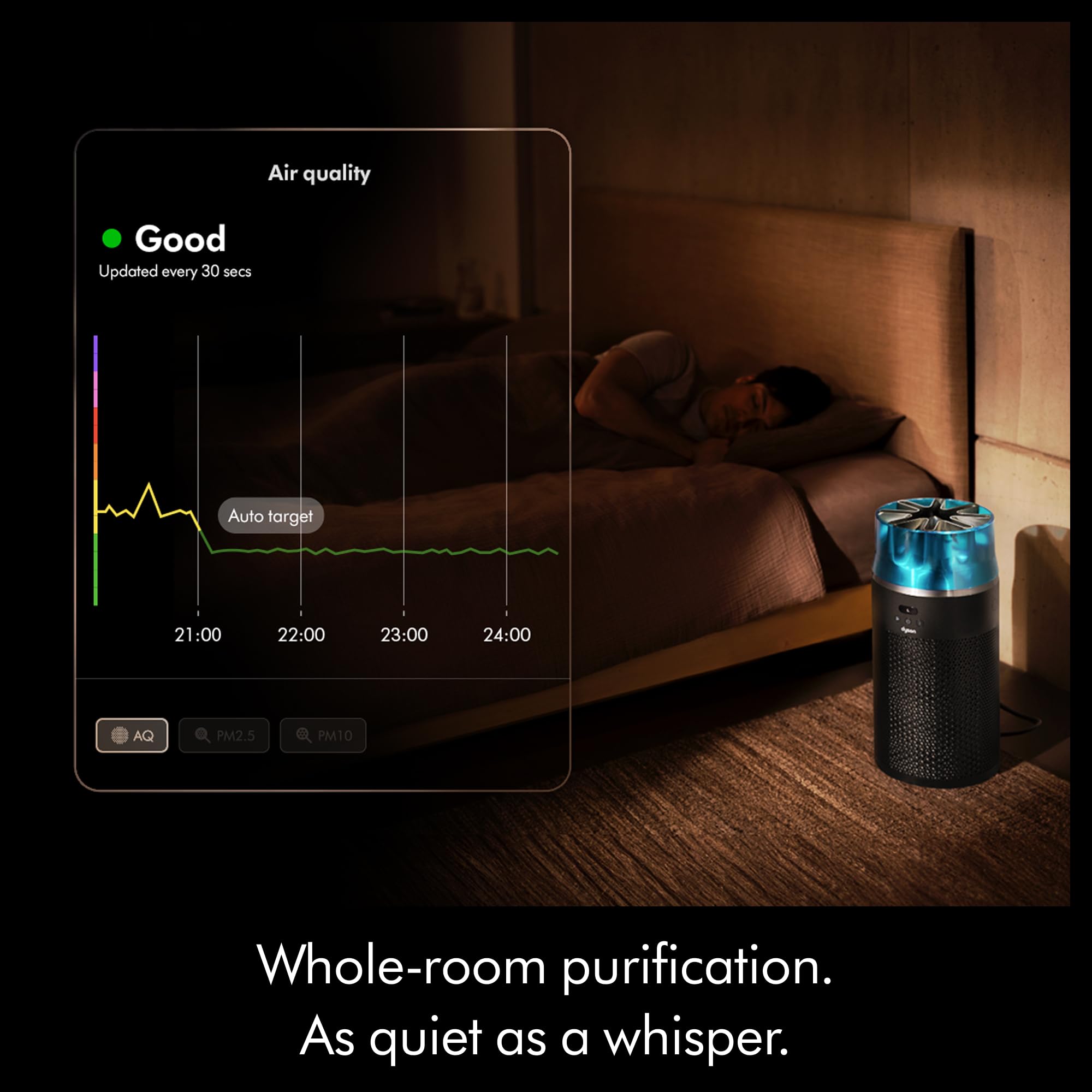 dyson-hushjet-compact-purifier-black-teal image 3