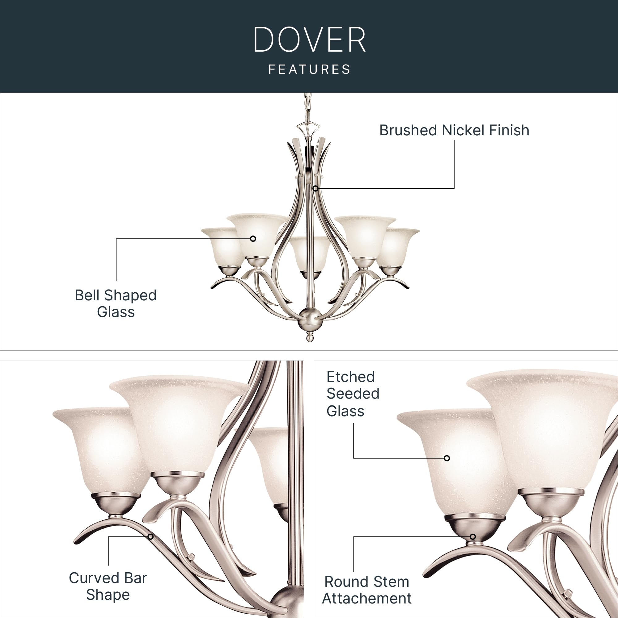 kichler-dover-2020ni-5-light-chandelier-brushed-nickel-24-x-23-with-etched-seede image 3