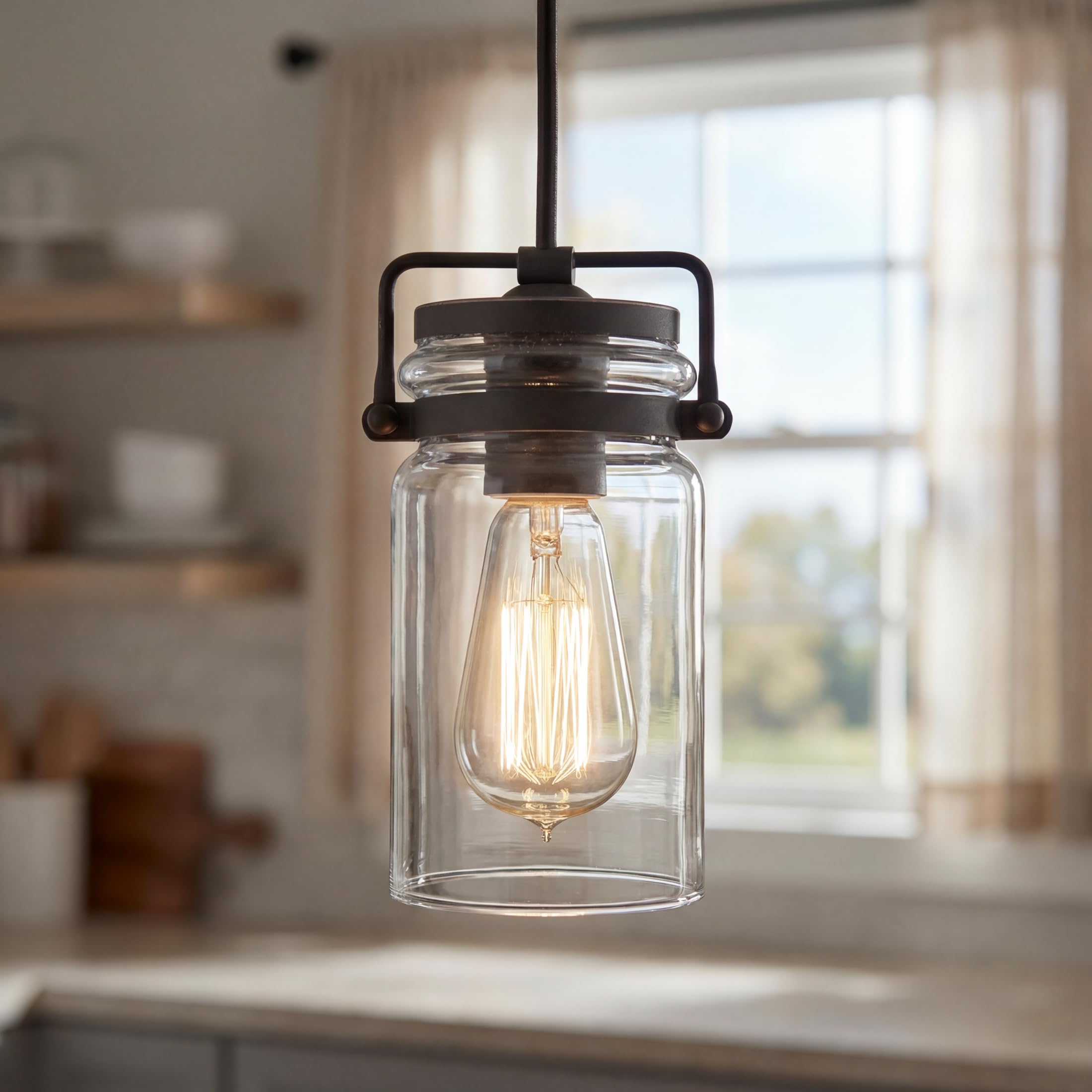 kichler-brinley-7-75-mini-pendant-in-olde-bronze-with-clear-glass-42878oz image 2