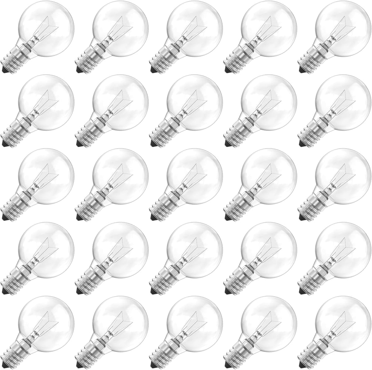 brightown-g40-replacement-light-bulbs-25-pack-e12-candelabra-base-5w-warm-white- image 1