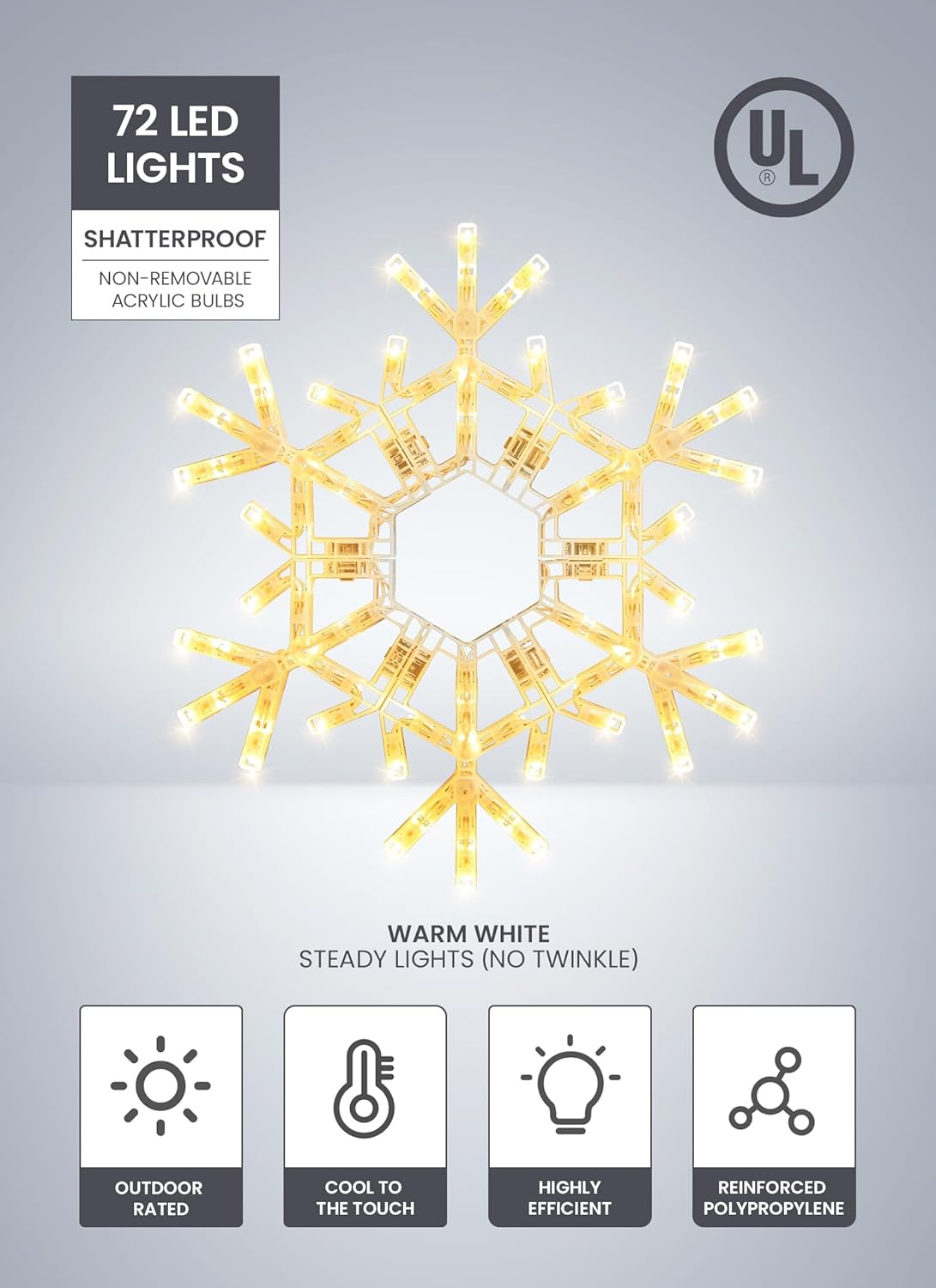 brightown-christmas-snowflake-lights-folding-led-hanging-decor-multi-size-20-36- image 3