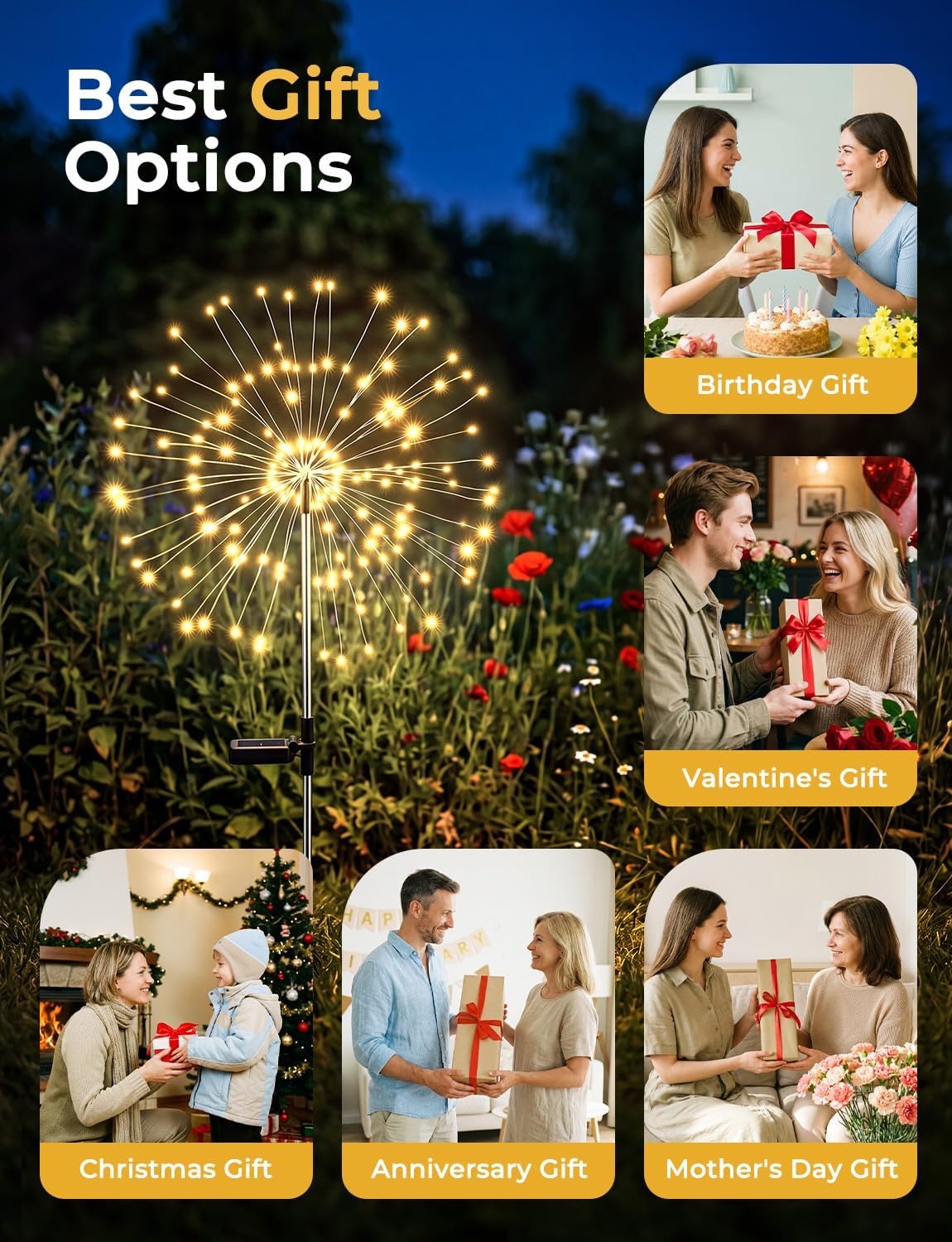 brightown-2-pack-150-led-firework-solar-powered-stake-lights-for-garden-yard-pat image 6