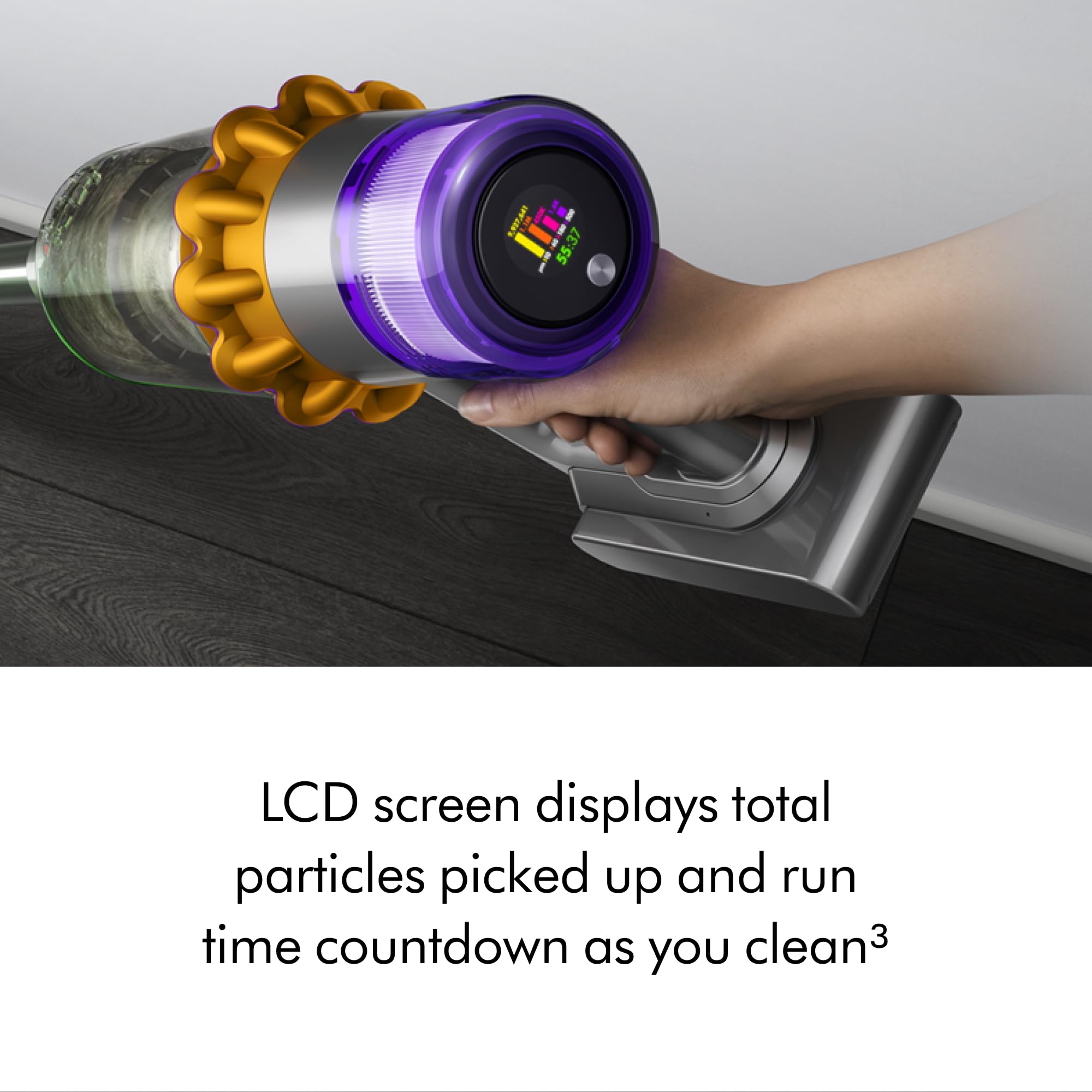 dyson-v15-detect-origin-cordless-vacuum-intelligent-deep-cleaning-with-laser-dus image 6