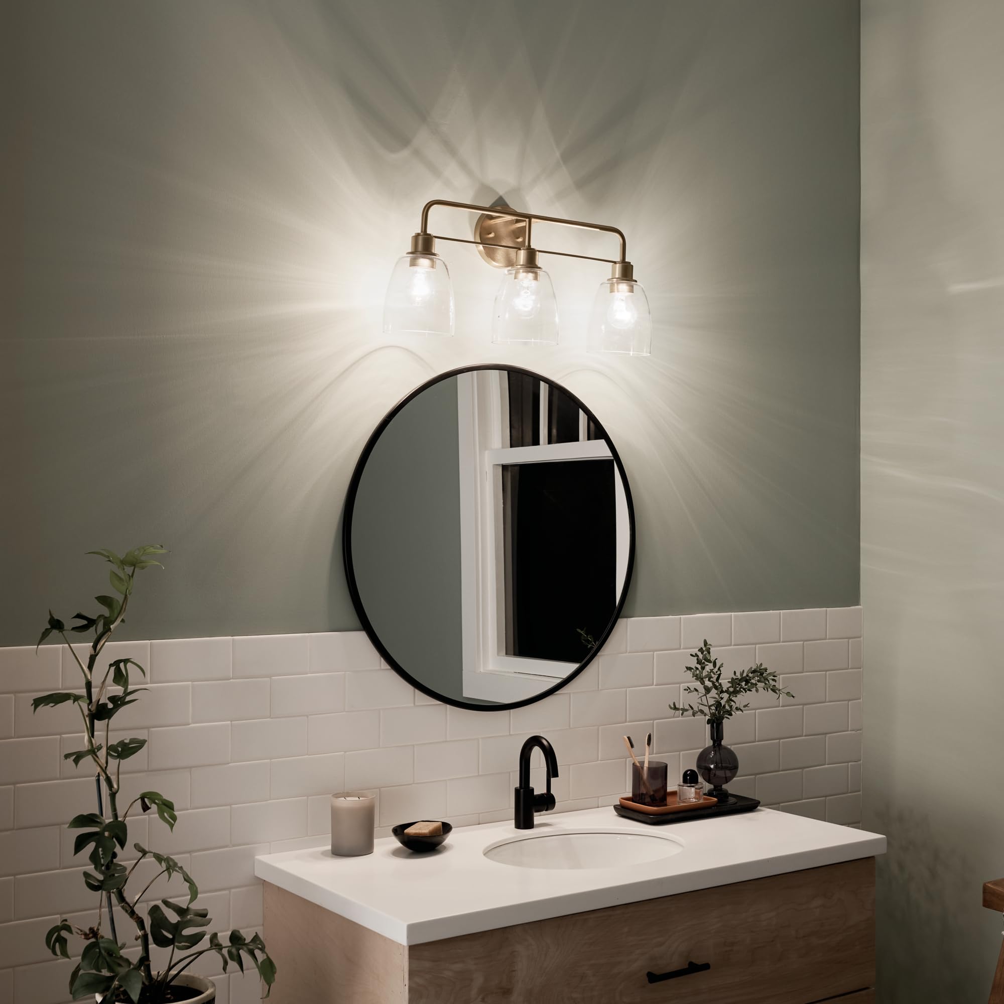 kichler-meller-55102cpz-3-light-industrial-vanity-light-champagne-bronze-clear-g image 7