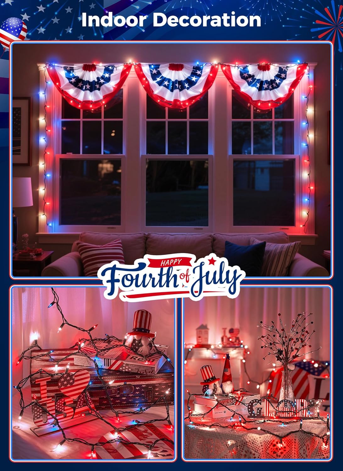 brightown-13ft-50-led-plug-in-red-white-blue-mini-string-lights-for-4th-july-ind image 5