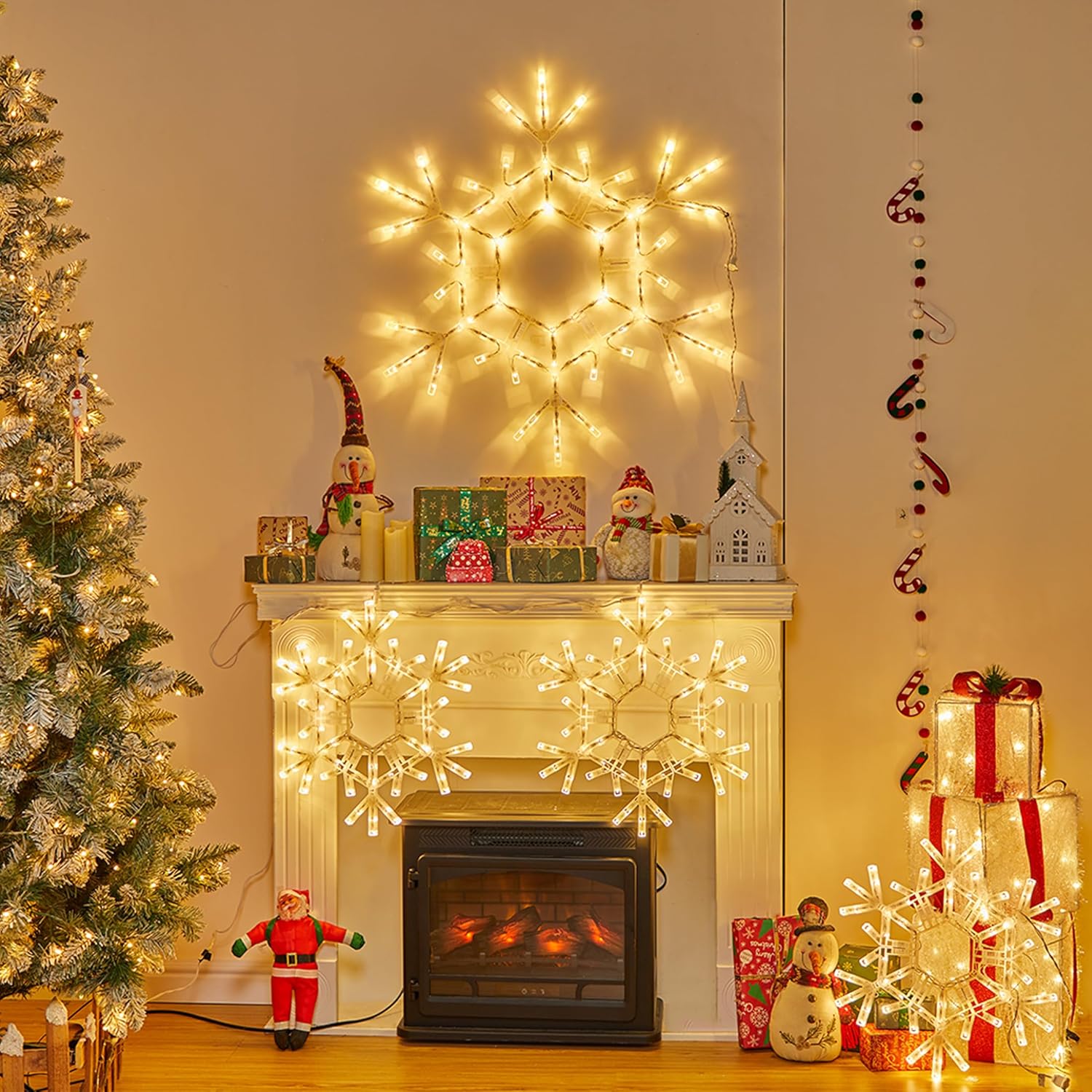 brightown-christmas-snowflake-lights-folding-led-hanging-decor-multi-size-20-36- image 4