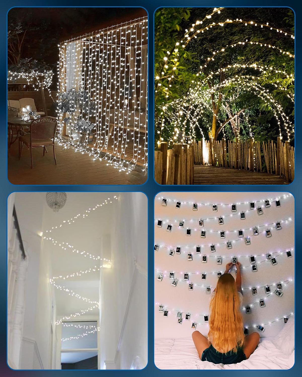 brightown-5ft-60-led-battery-operated-firecracker-cluster-lights-pure-white-silv image 6