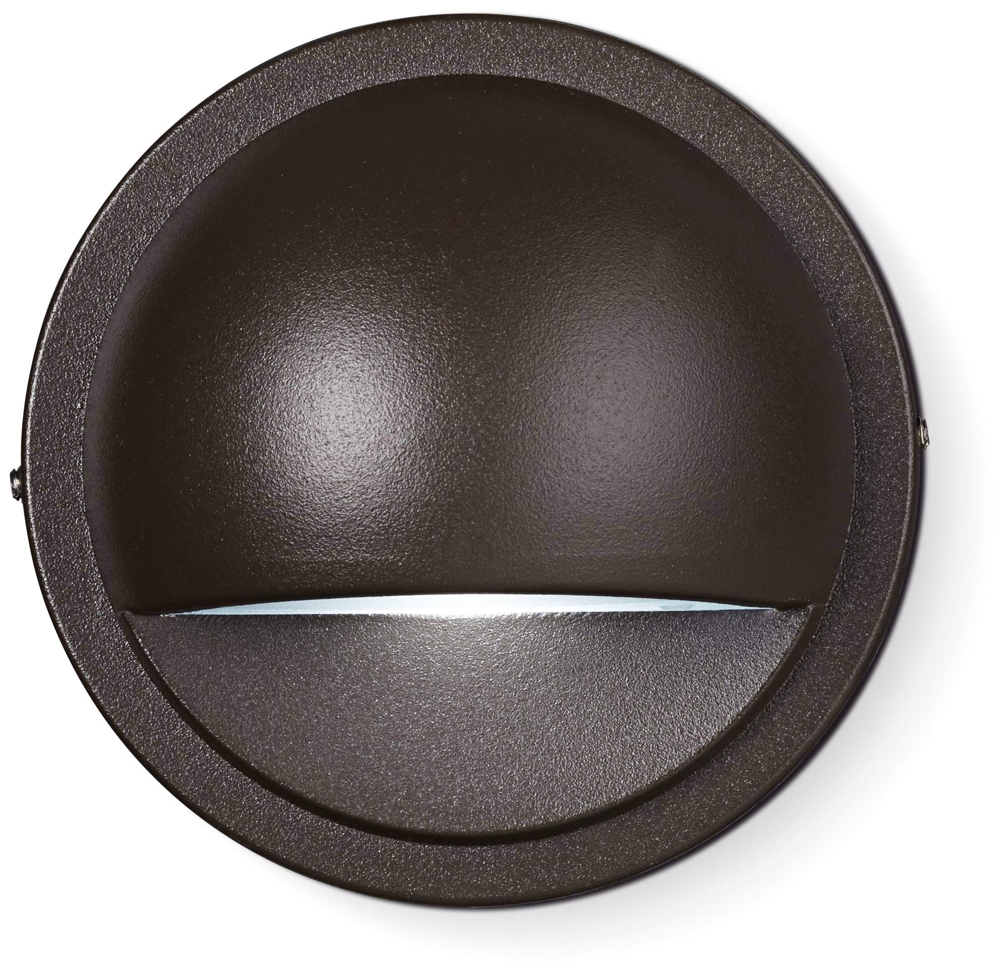 kichler-half-moon-led-deck-and-step-light-architectural-bronze-integrated-3000k- image 2