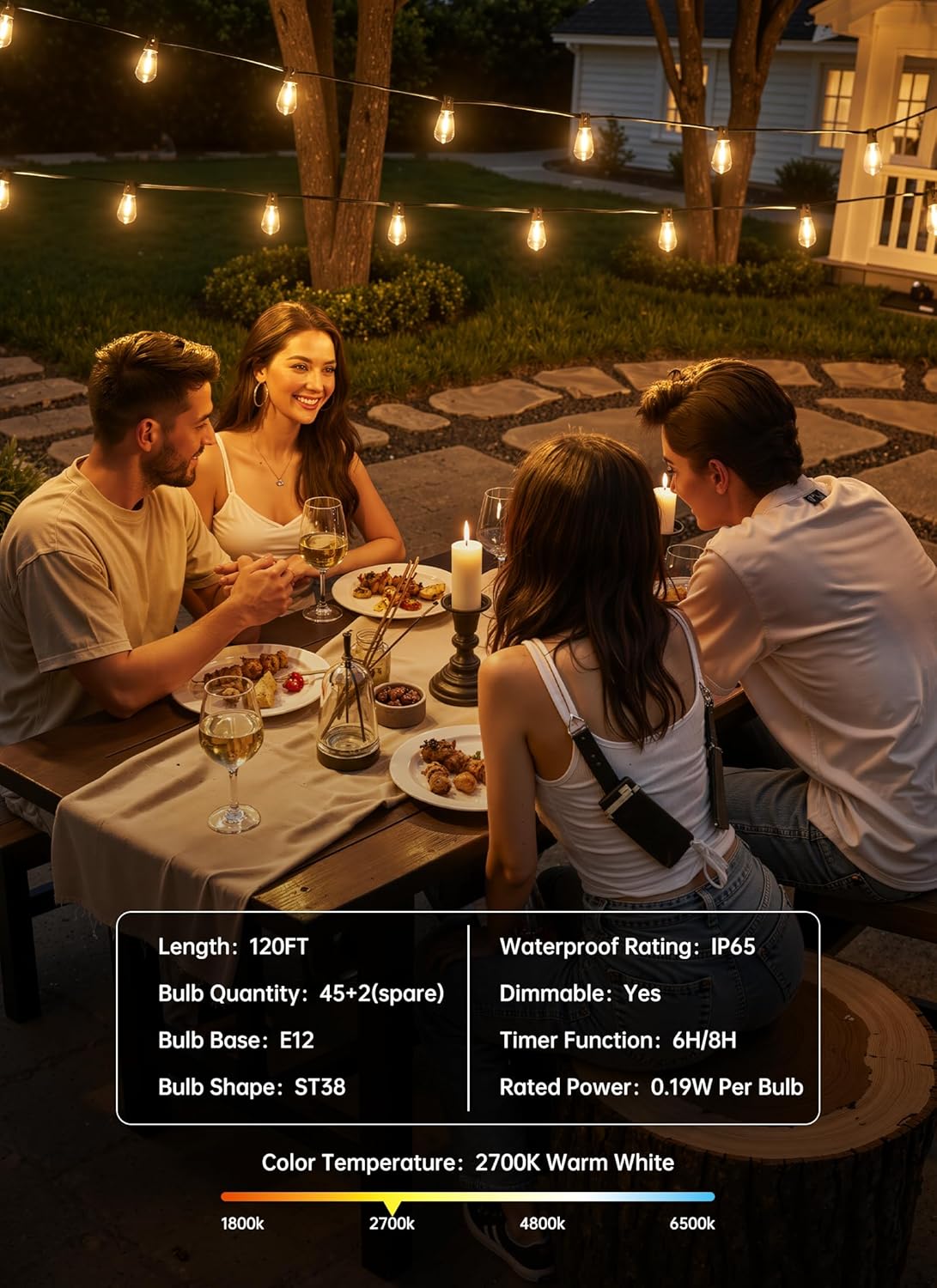 brightown-120ft-45-2-shatterproof-st38-led-bulbs-outdoor-string-lights-with-remo image 5