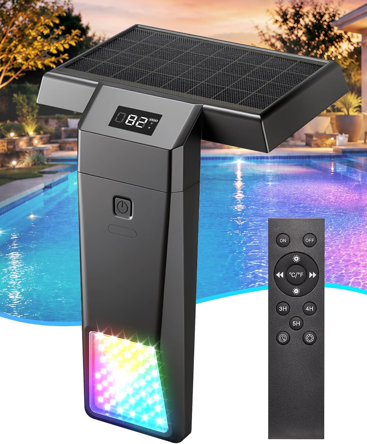 brightown-solar-color-changing-led-pool-lights-inground-above-ground-timer-remot image 1