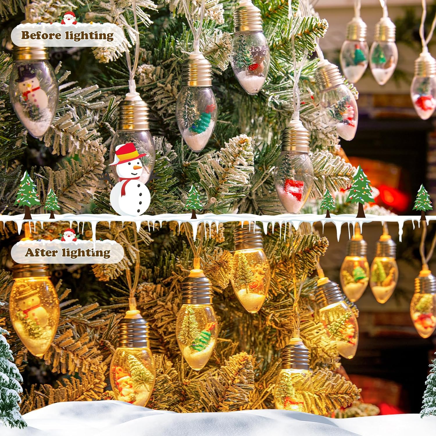 brightown-7-5ft-battery-operated-10-c9-christmas-snow-globe-string-lights image 2