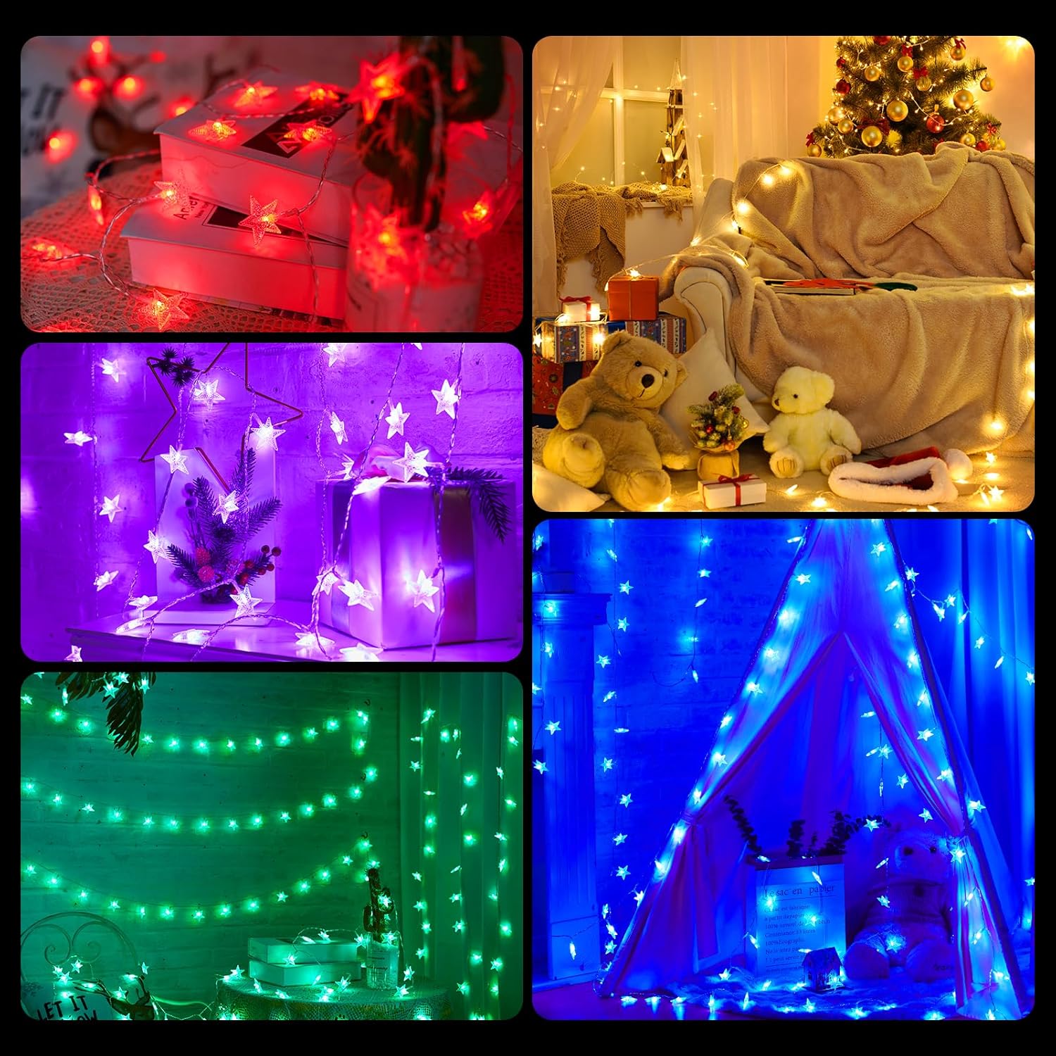 brightown-17ft-50-led-battery-operated-star-fairy-lights-with-remote-16-colors-7 image 4