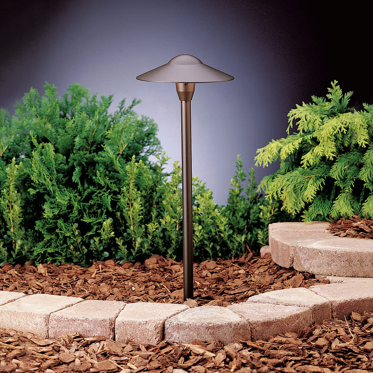 kichler-8-outdoor-led-path-light-textured-architectural-bronze-12v-low-voltage-1 image 4