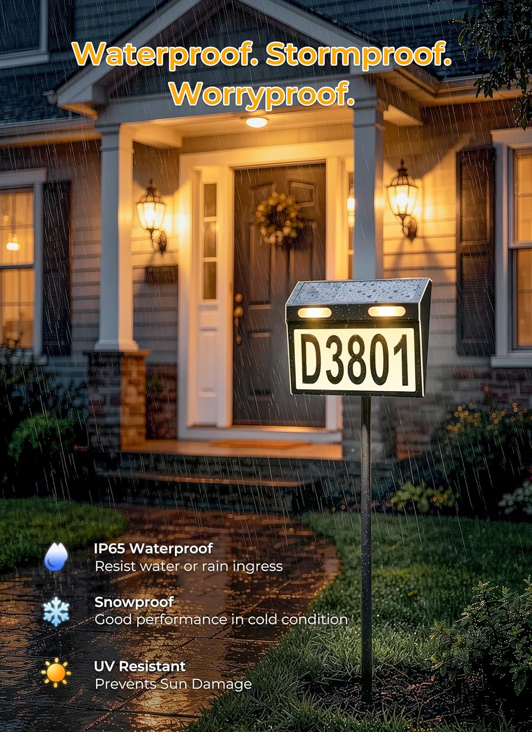 brightown-3-color-solar-powered-address-sign-for-house-number-black-ip65-stainle image 4