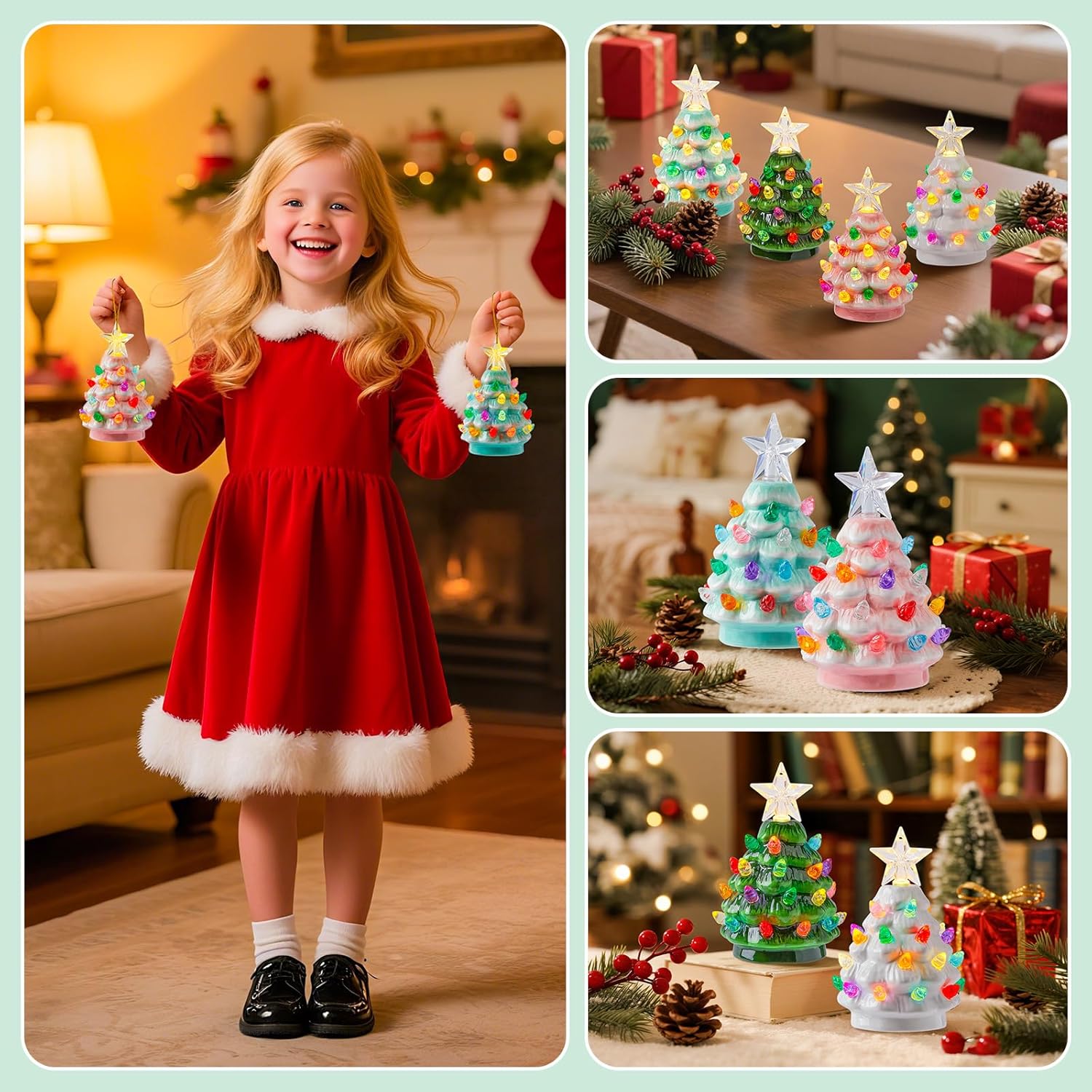 brightown-4-pack-4-3-inch-mini-ceramic-christmas-tree-night-light-with-star-topp image 7
