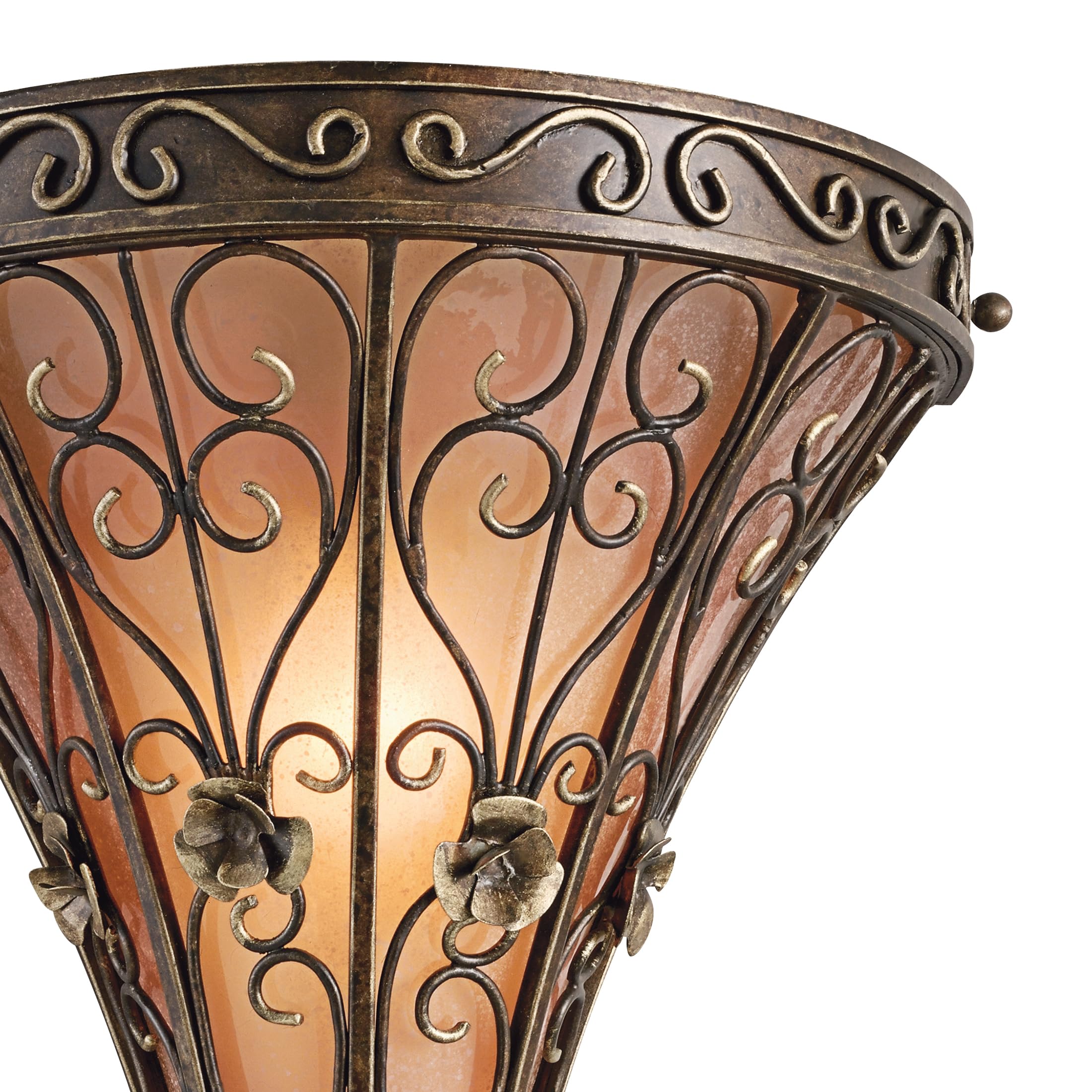 kichler-marchesa-45131trz-14-75-1-light-wall-sconce-terrene-bronze-with-umber-se image 6