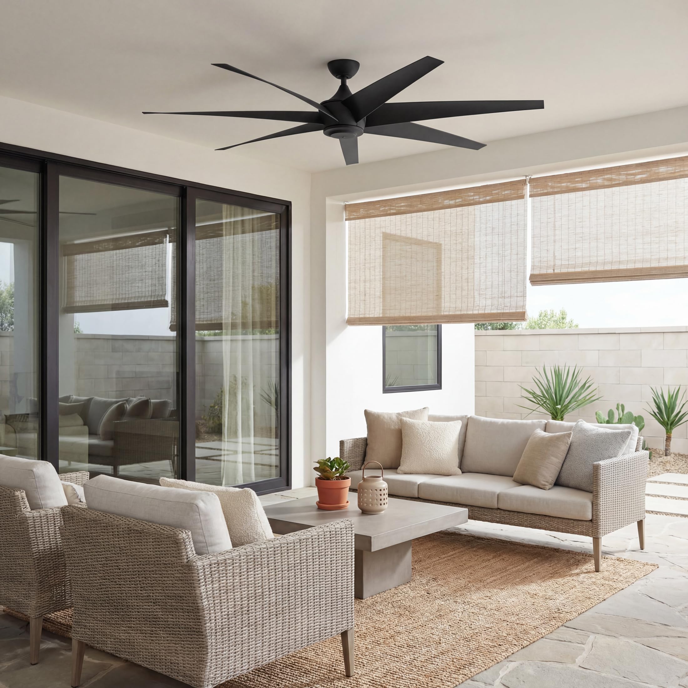 kichler-lehr-80-ceiling-fan-in-distressed-black-7-blade-indoor-outdoor-dc-motor- image 8