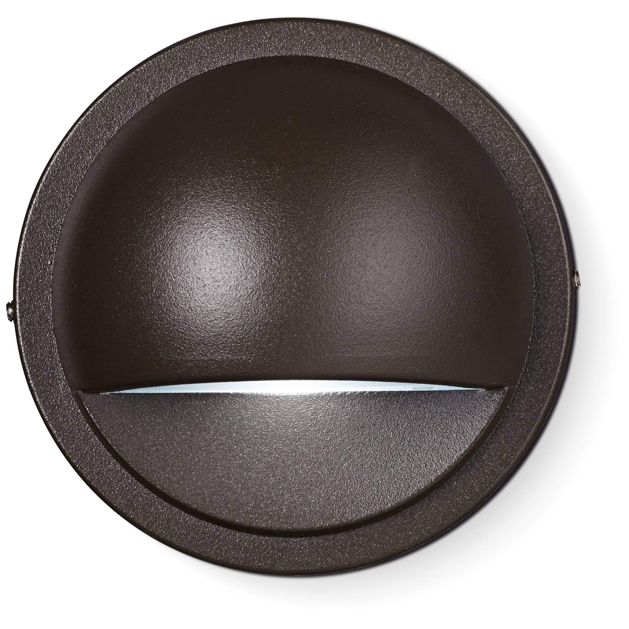 kichler-half-moon-led-deck-and-step-light-architectural-bronze-integrated-3000k- image 1